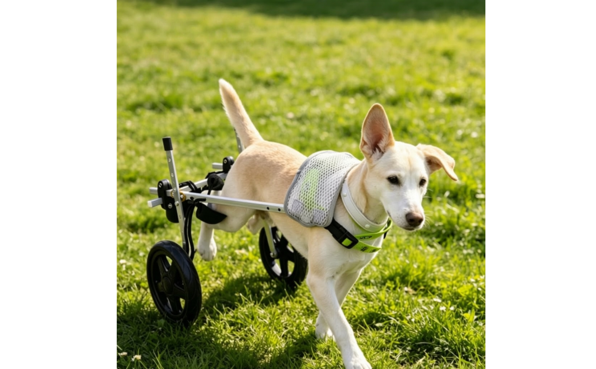 Hunderollstuhl verstellbar hundewagen mit geschirr leicht für garten, zuhause