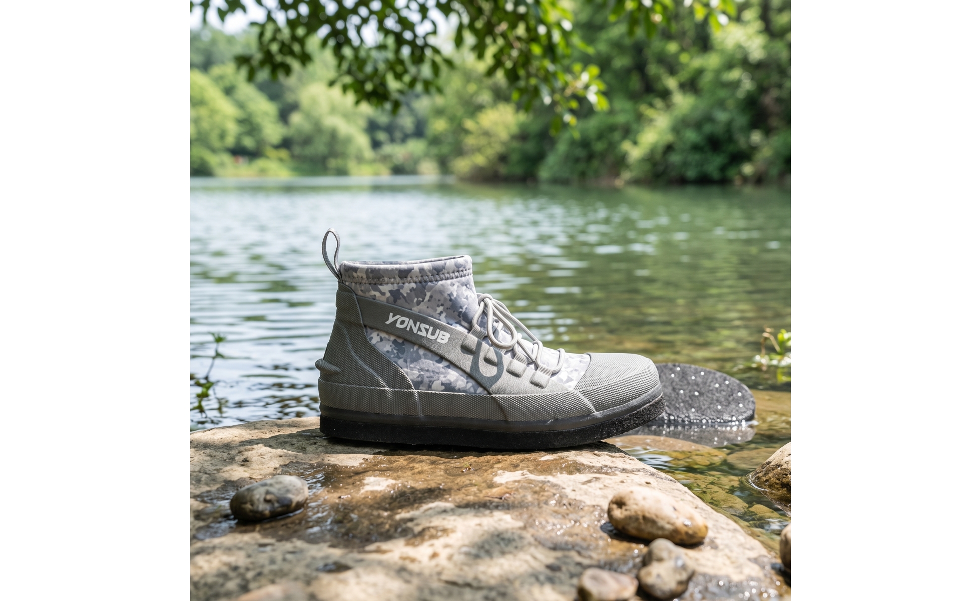 Water Shoes Quick-Dry Water Shoes with Rubber Sole Breathable for Beach, Hikers