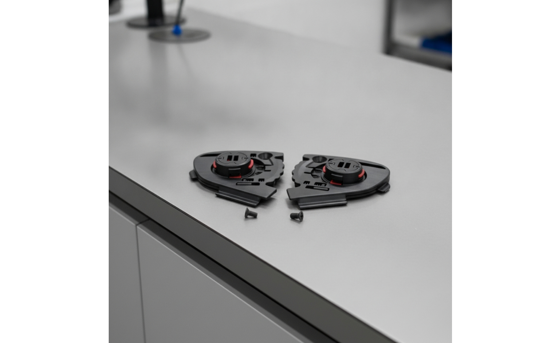 helmvisier-mechanismus einfach zu installieren für helmreparatur, motorradfahrer