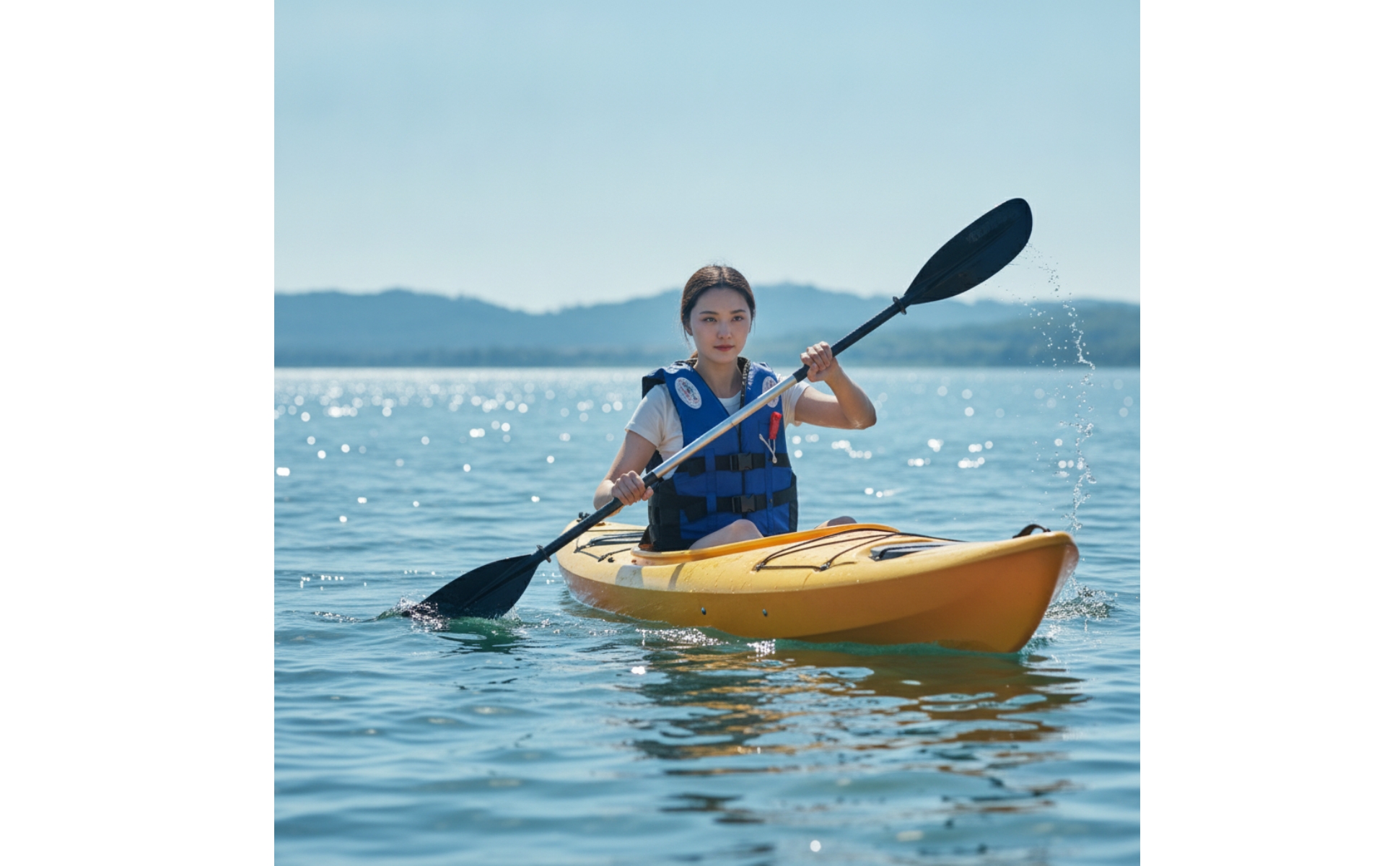 Life Vest with Buckles Adjustable Buoyancy Vest with Straps Padded for Boaters