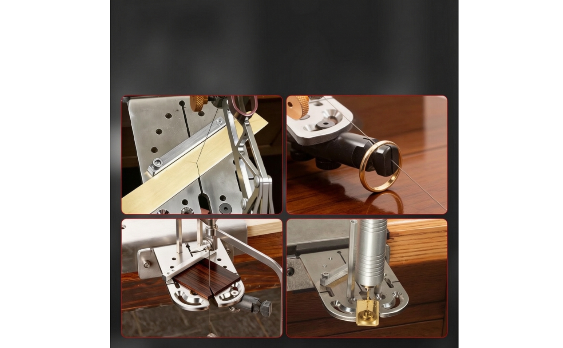 Jeweler's Workbench Clamp V-Slot Metalworking Clamp with Mounting Block