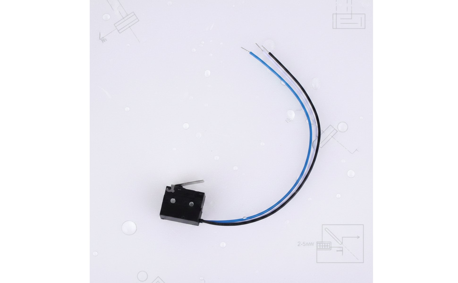 Waterproof Micro Switch with Lever IP67 Micro Switch with Lever for Electricians