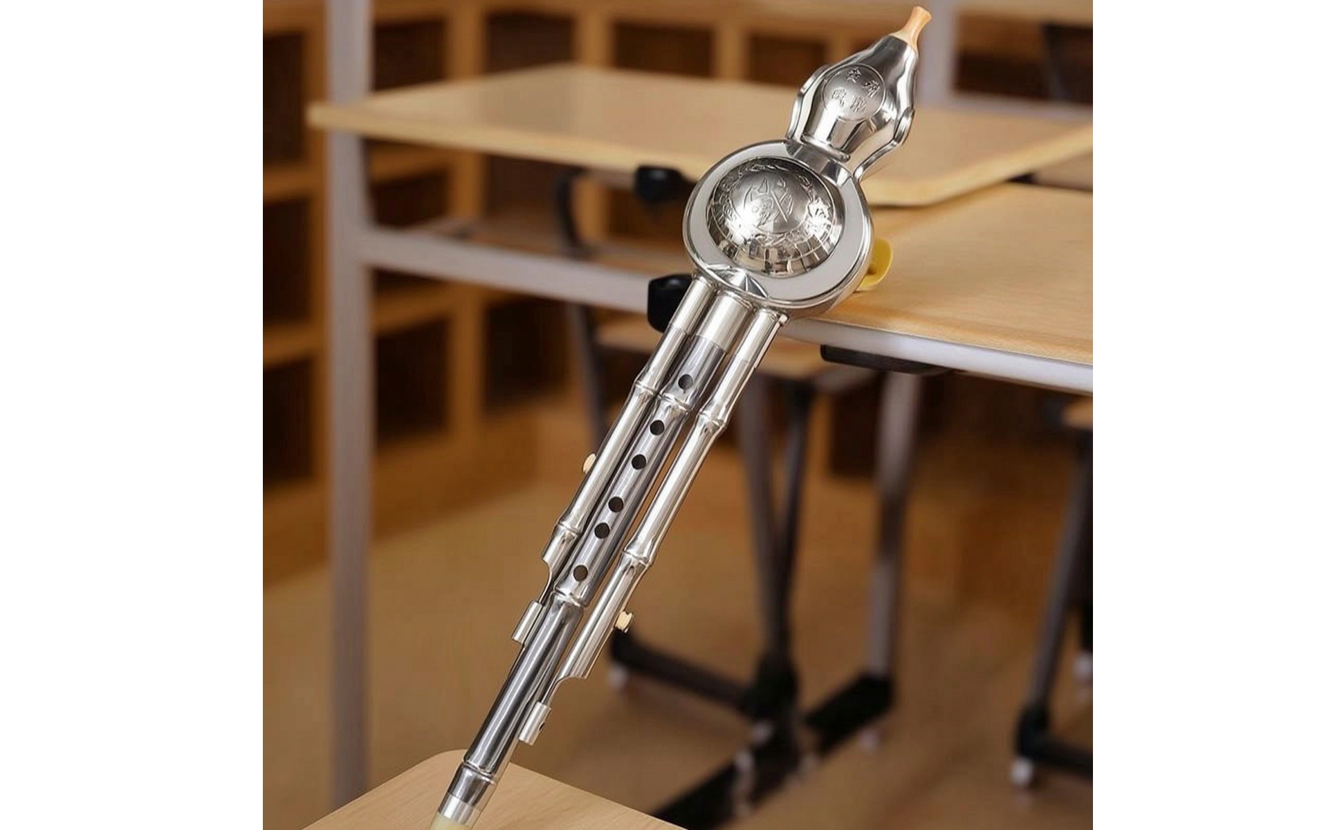 Hulusi Chinesisch Hulusi-Flöte Traditionell für Zuhause, Anfänger, Studenten