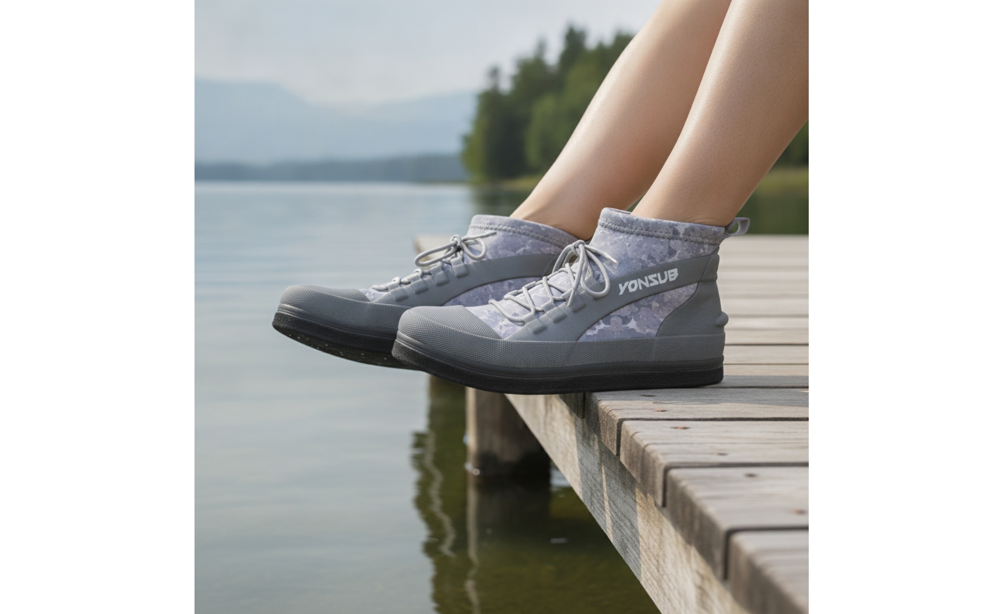 Water Shoes Quick-Dry Water Shoes with Rubber Sole Breathable for Beach, Hikers