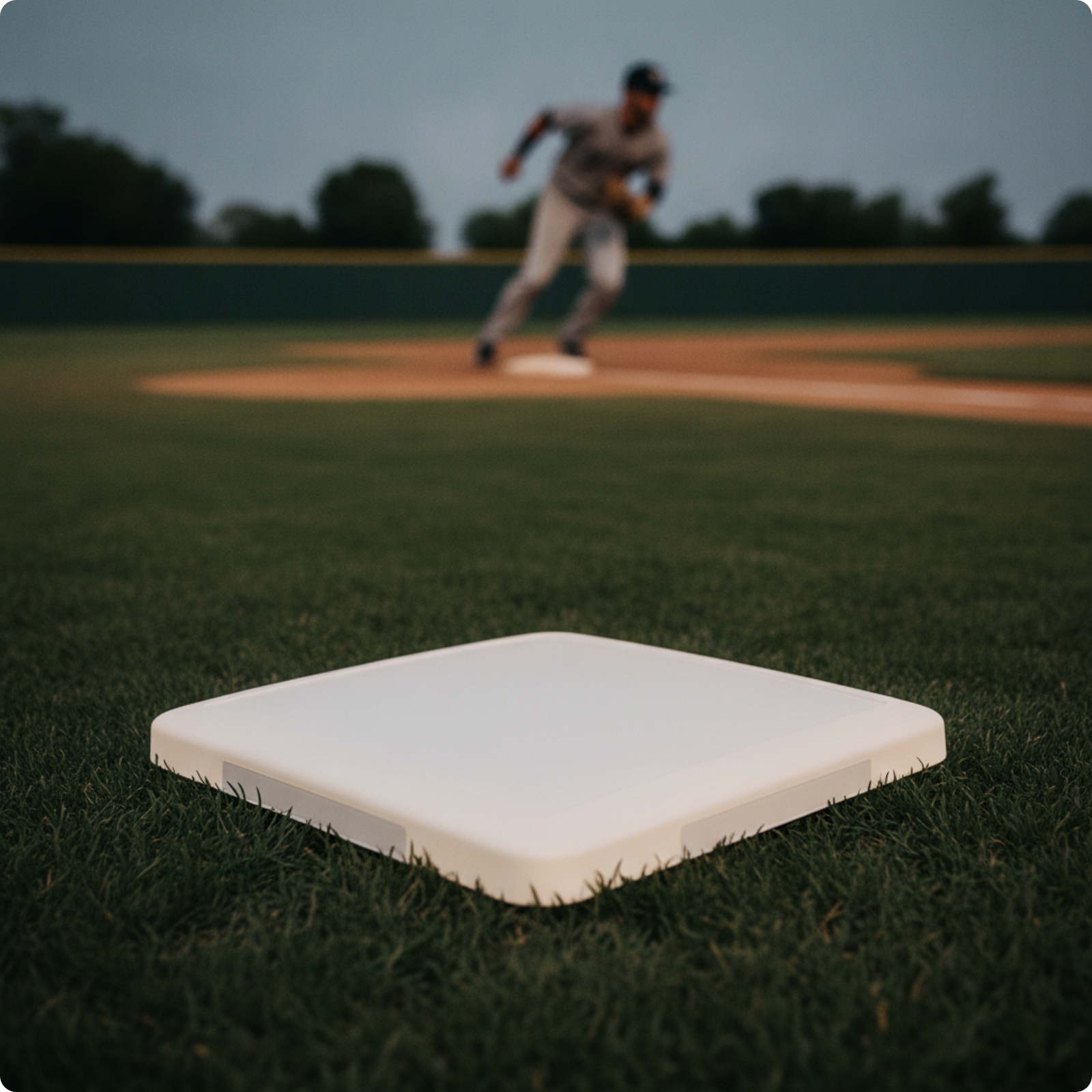 Baseball-Base rutschfest Baseball-Platte flach für Garten, Baseballspieler