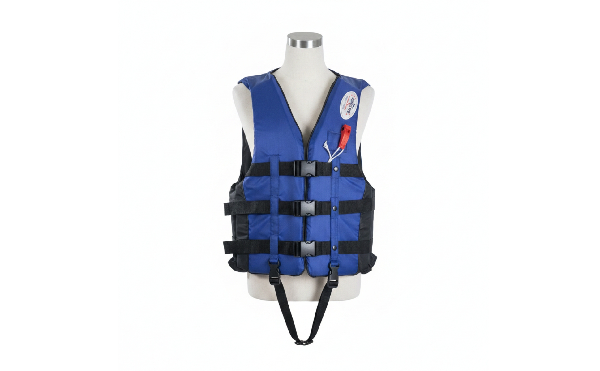 Life Vest with Buckles Adjustable Buoyancy Vest with Straps Padded for Boaters