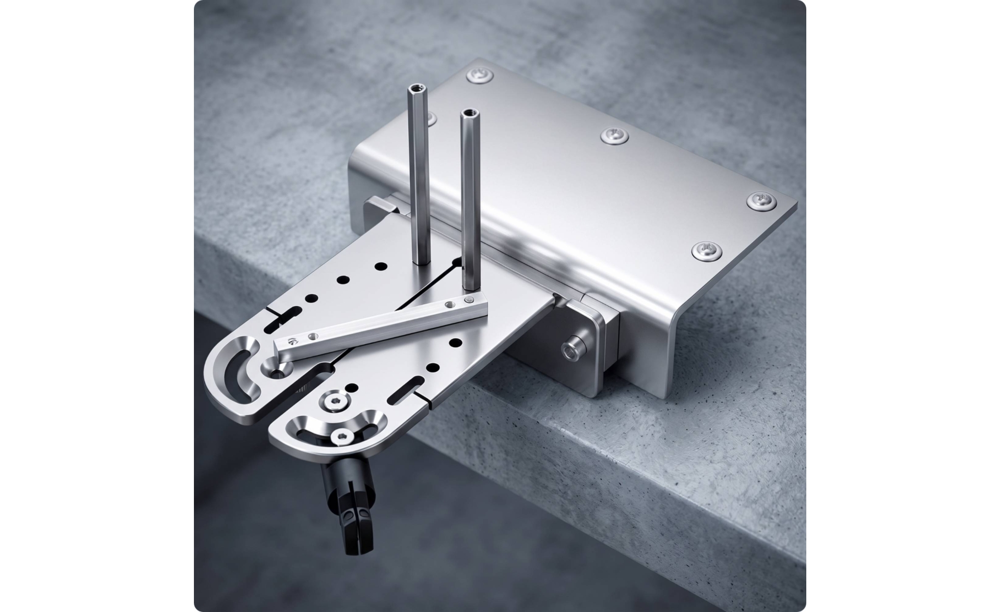 Jeweler's Workbench Clamp V-Slot Metalworking Clamp with Mounting Block