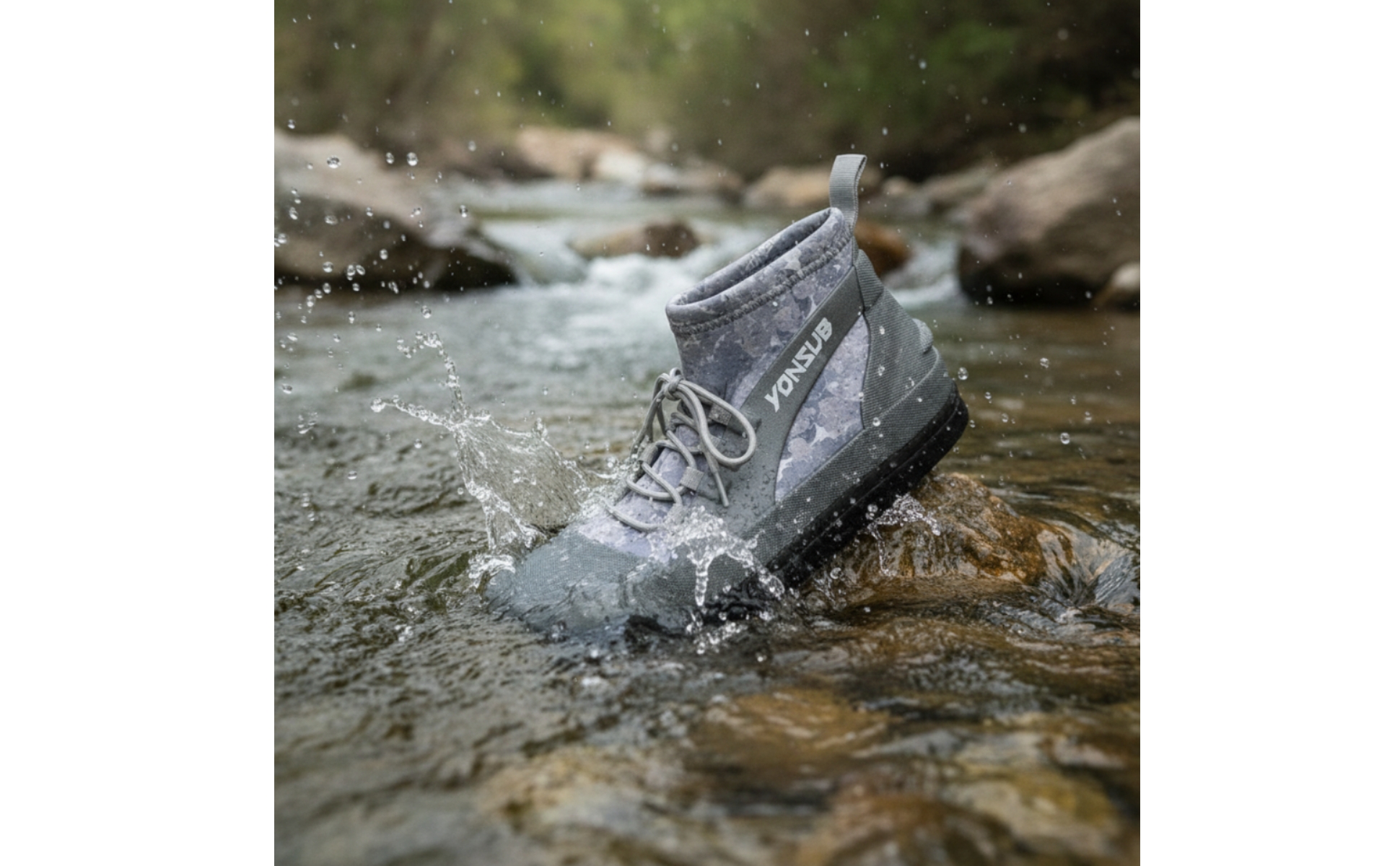 Water Shoes Quick-Dry Water Shoes with Rubber Sole Breathable for Beach, Hikers