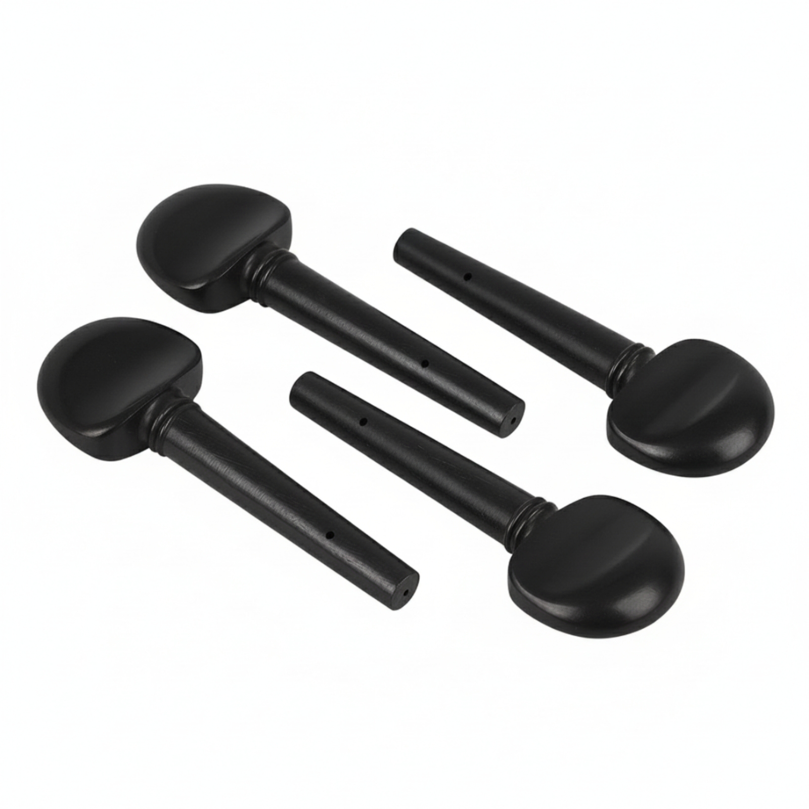 4 Pieces Cello Tuning Peg Antique-Style Tuning Pegs Matte for Luthiers