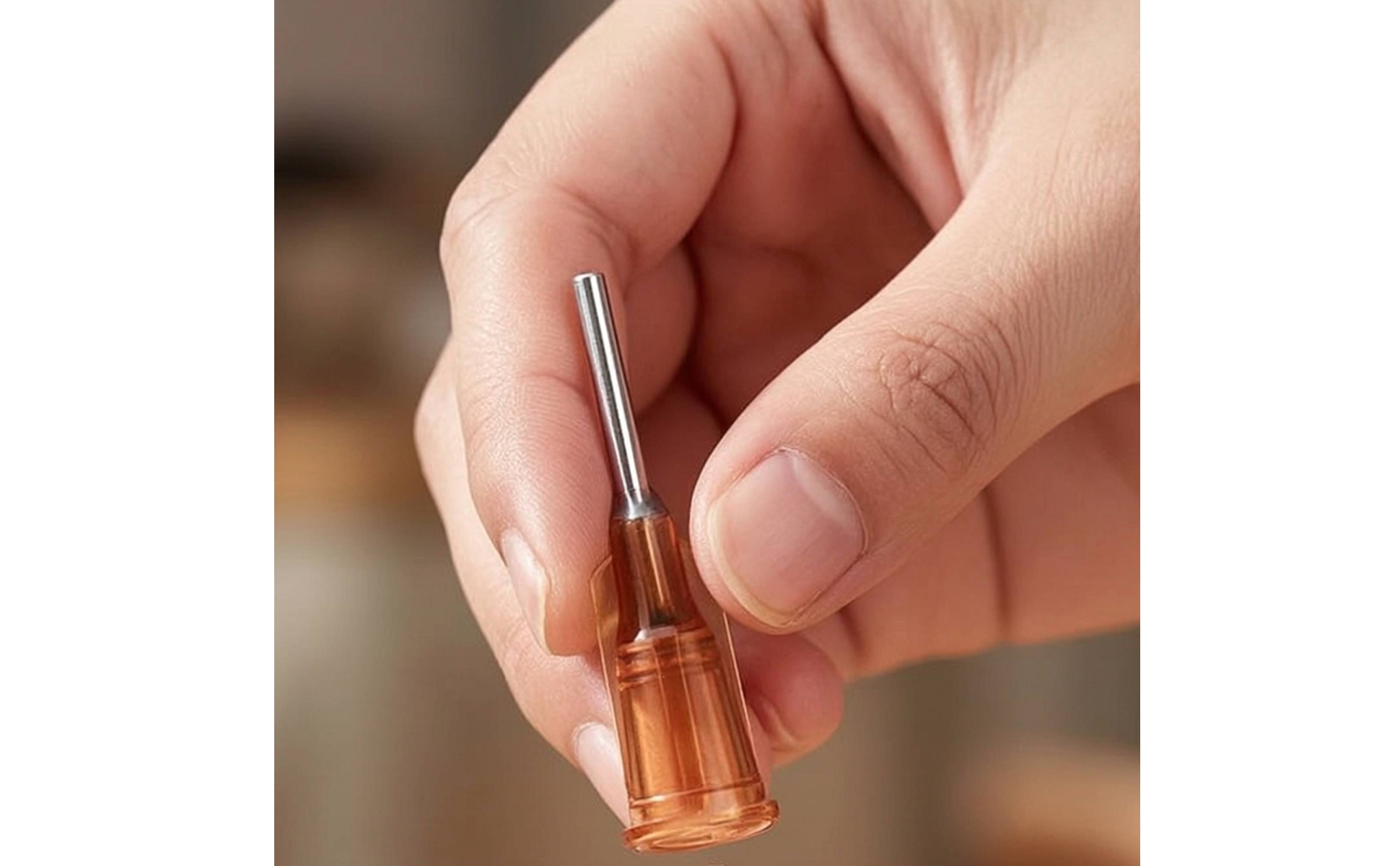 Dispensing Adapter Nozzle Kit Precision Bottle Nozzle with Needle Tips Fine-Tip
