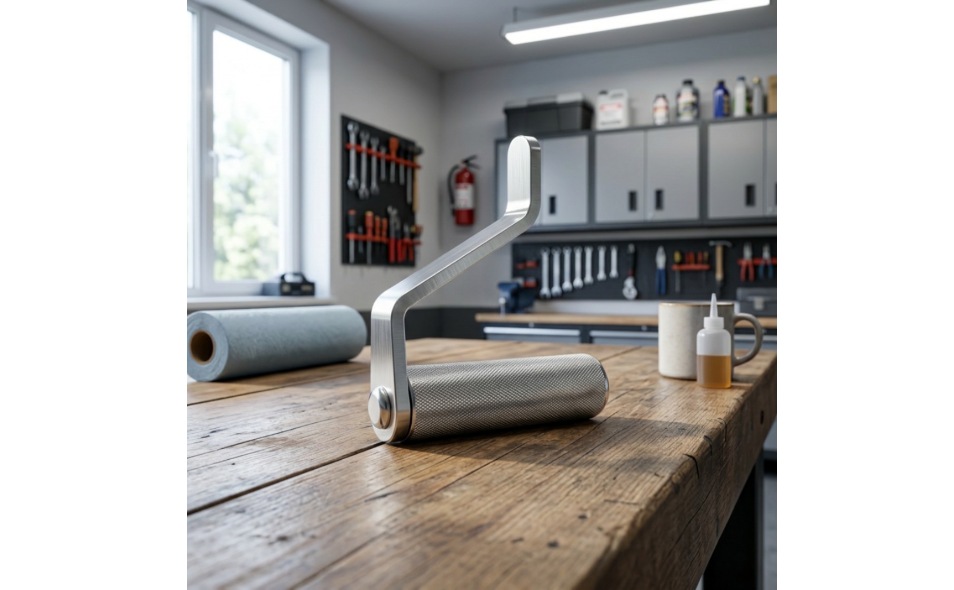 Pulldown Handle Non-Slip Gym Handle with Knurled Grip for Strength Training