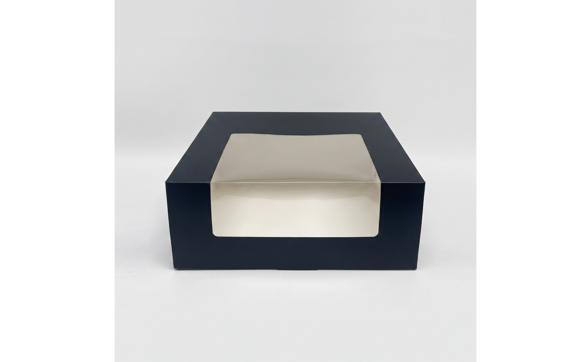 Hat Box with Window Compact Paperboard Hat Box Minimalist for Retail Display