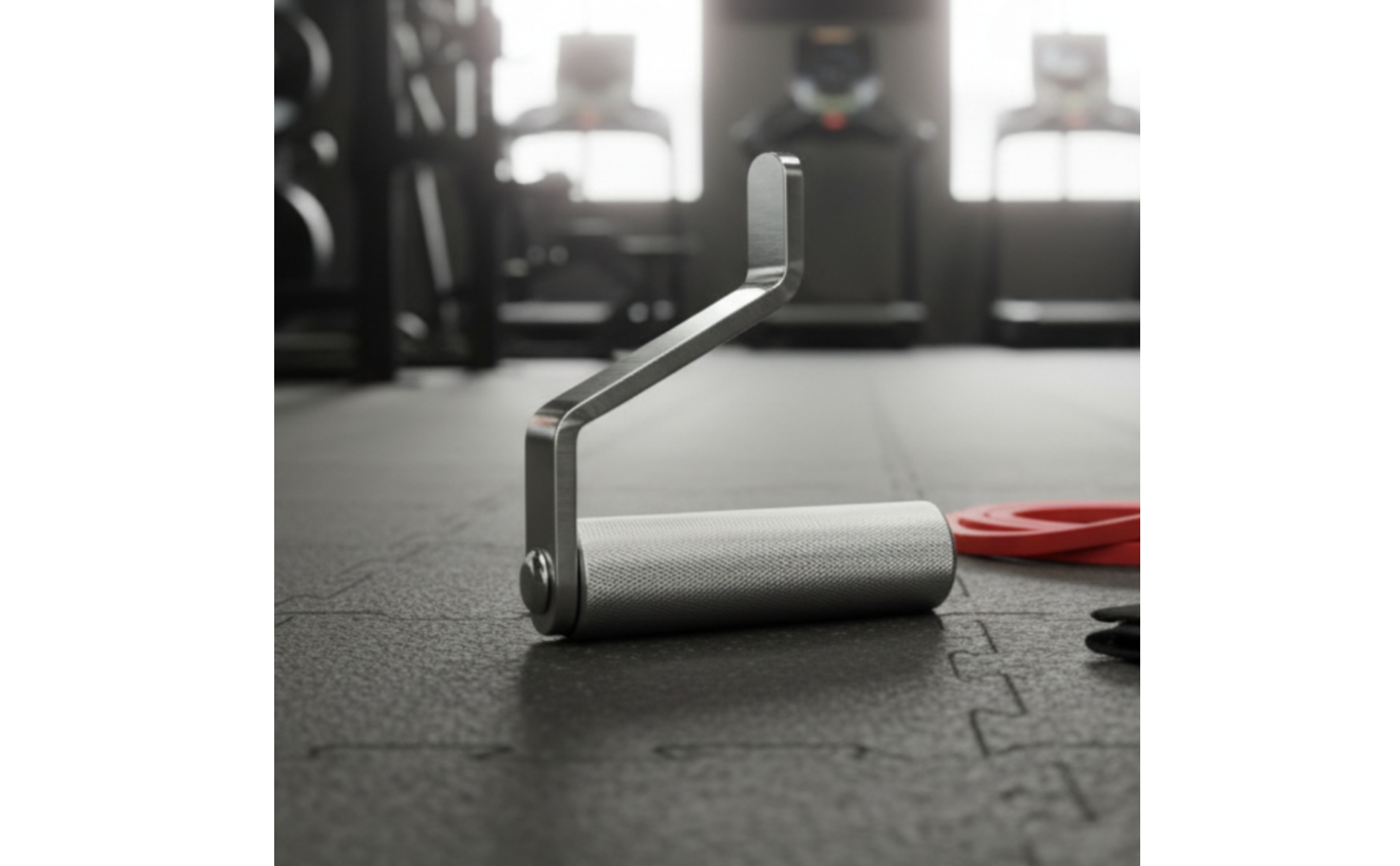 Pulldown Handle Non-Slip Gym Handle with Knurled Grip for Strength Training