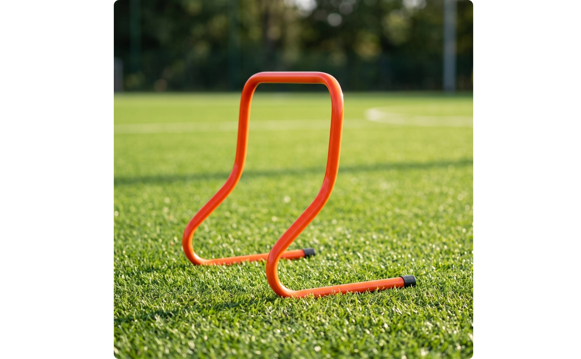 Athletic Training Hurdle Curved Speed Hurdle One-Piece for Athletes, Coaches