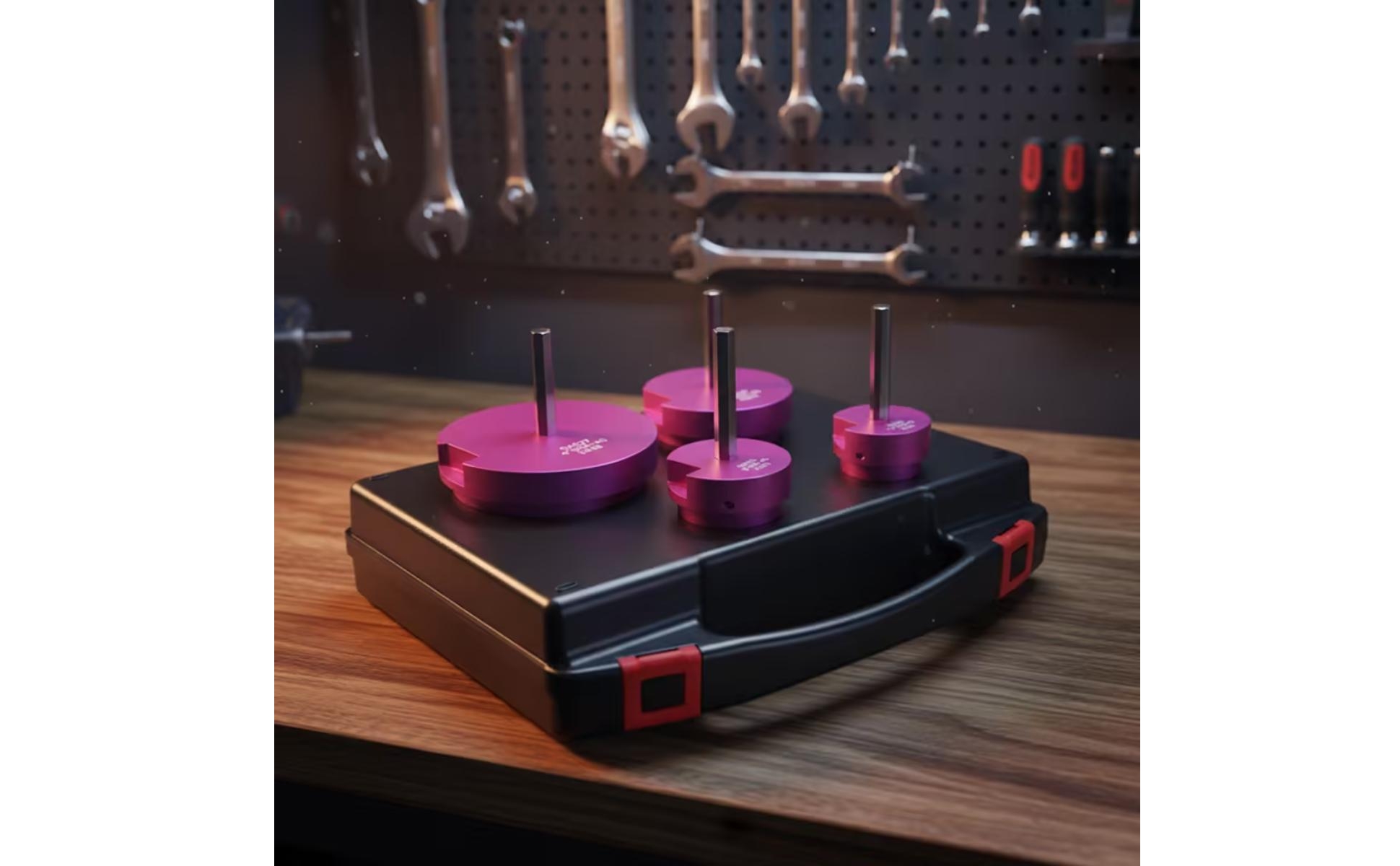 4 Pièces Alésoir PVC Tige Hexagonale Kit d’alésoirs Anodisé pour Bricoleurs