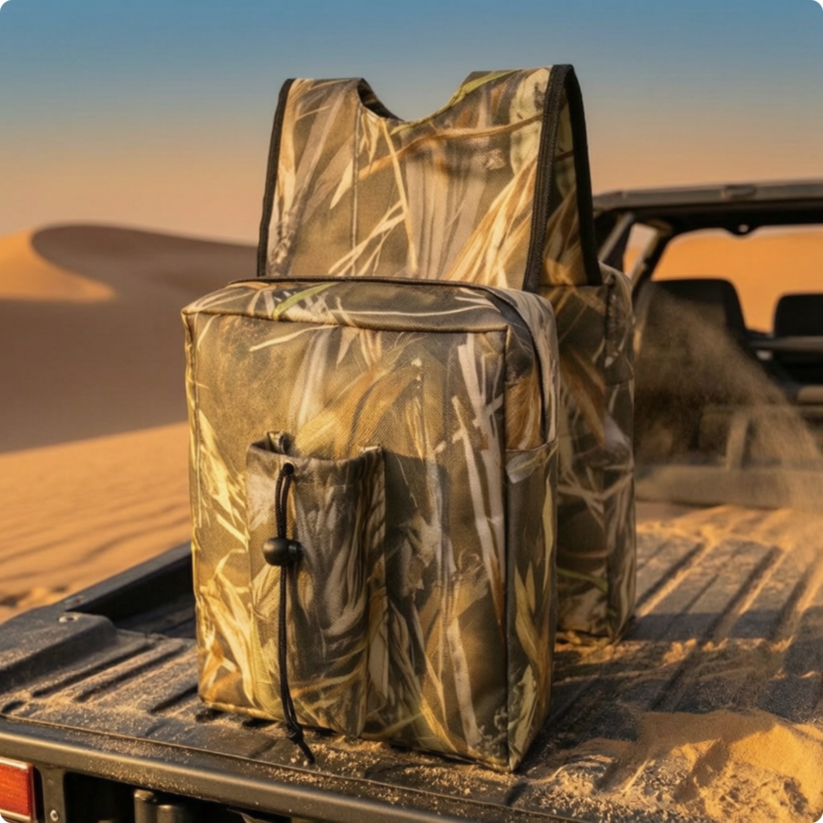 All-Terrain Vehicle Saddle Bag Two-pocketPocket Guard Bag Drawstring