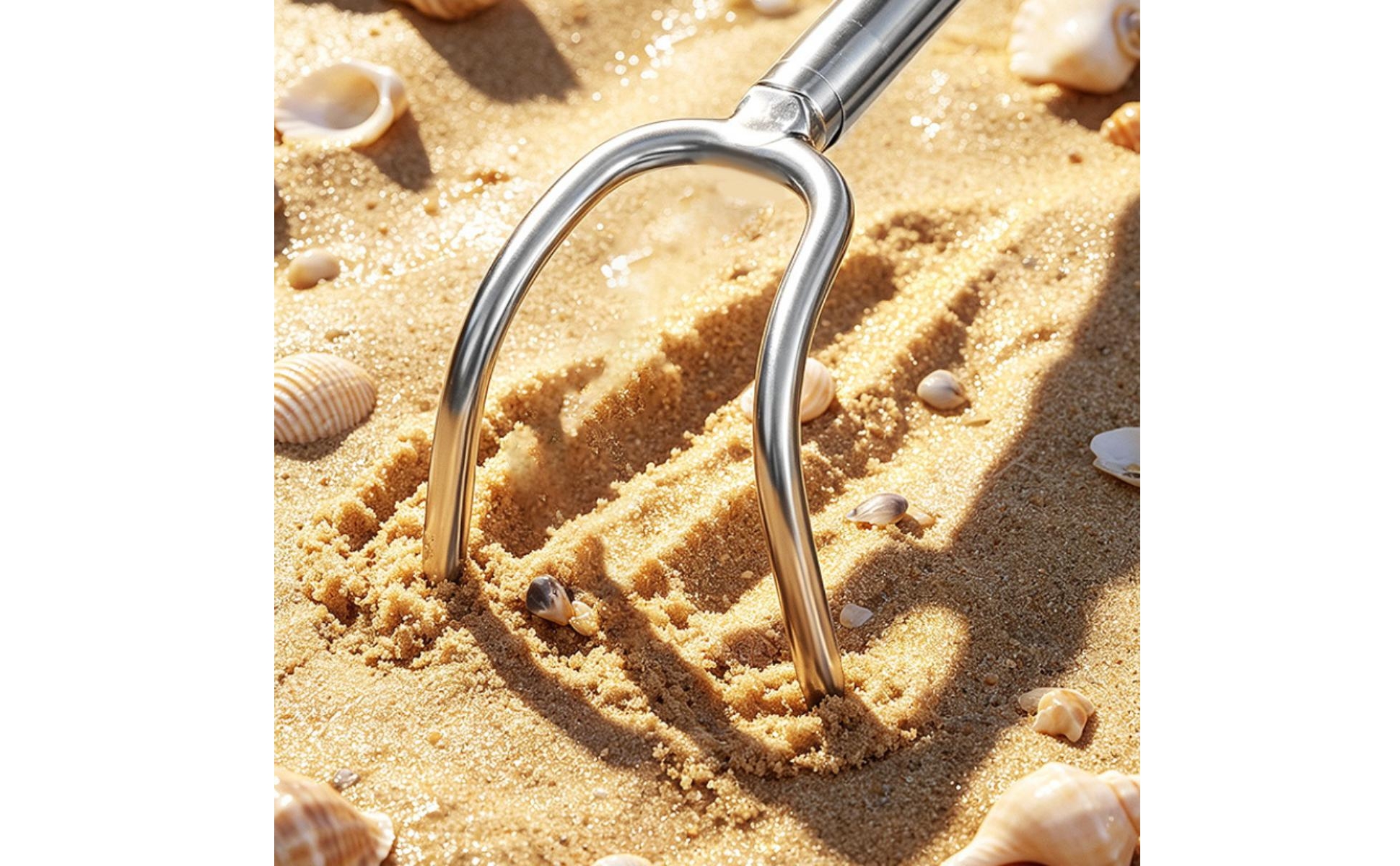Telescopic Garden Rake Stainless Steel Telescoping Hand Rake Extendable