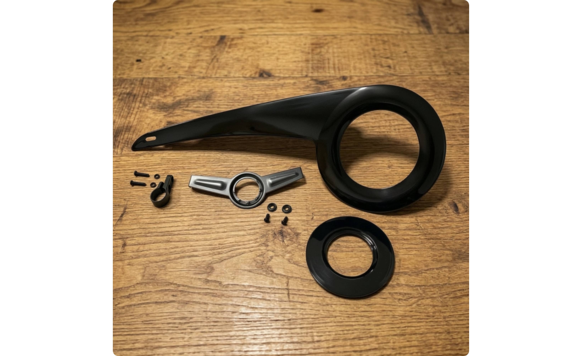 Cycle Chain Guard Kit Streamlined Bike Chain Guard Long-Lasting
