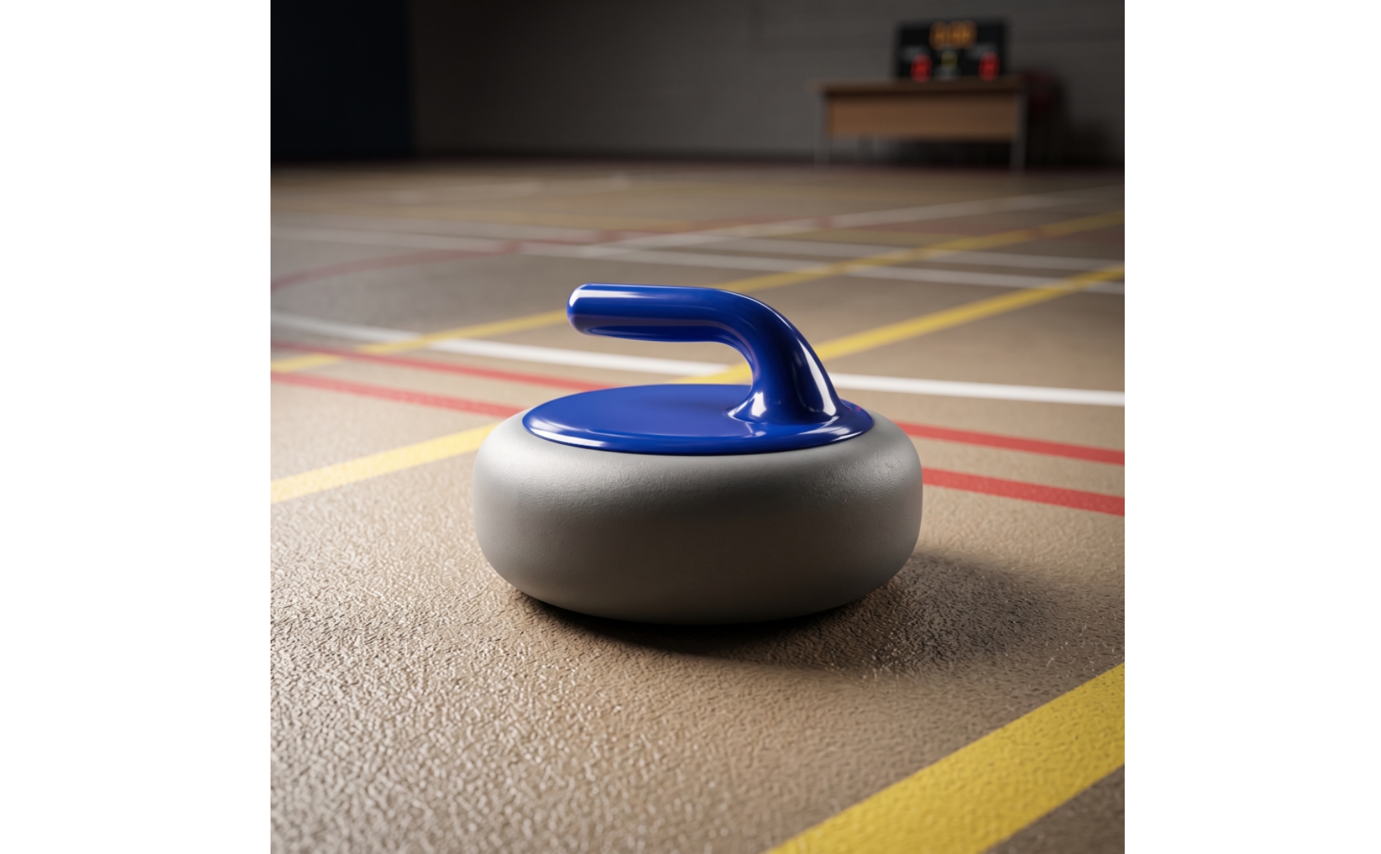 Dry-Land Curling Stone Training Floor Curling Stone Indoor for Schools, Athletes