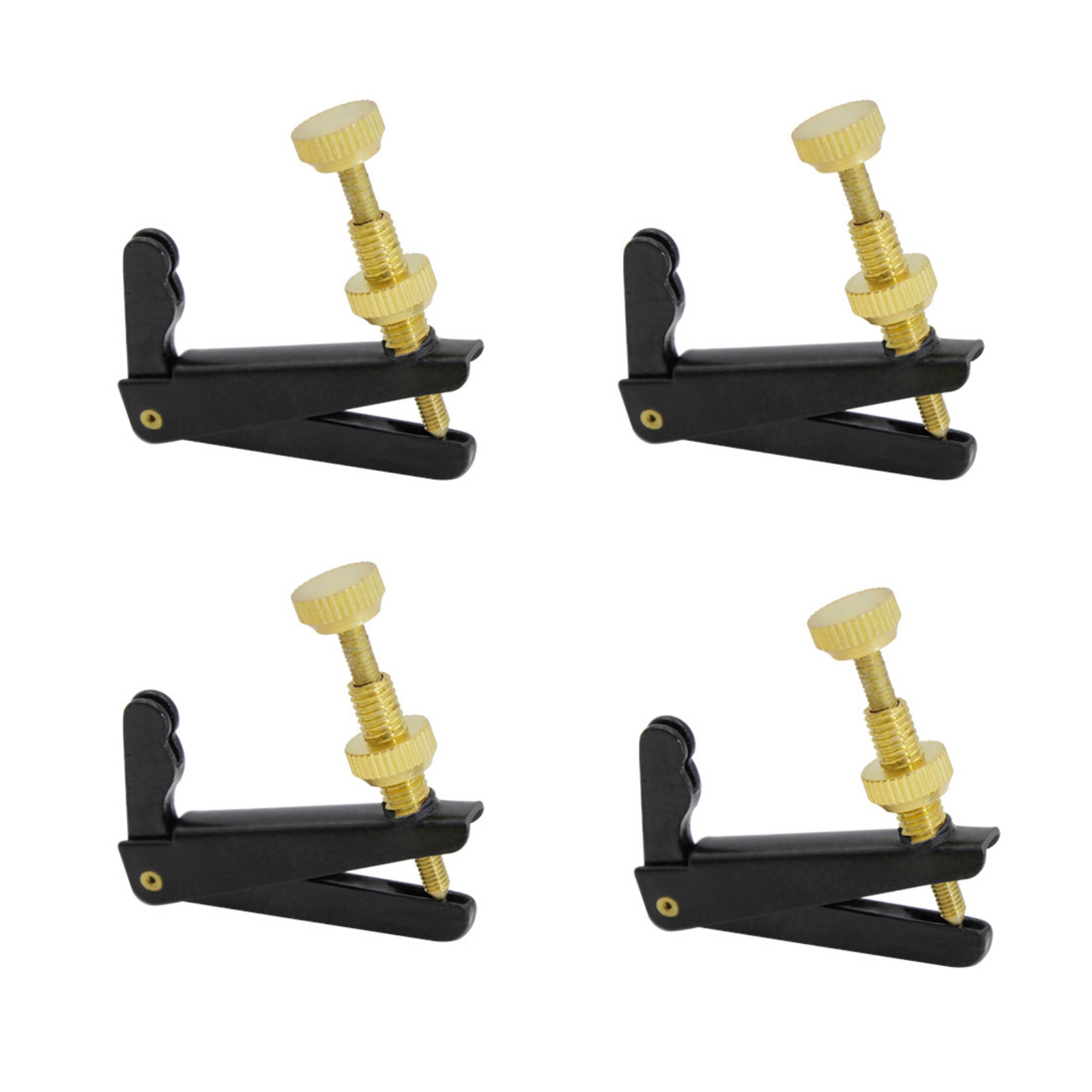 4 Pieces Cello Fine Tuner Compact Cello String Adjuster Strong for Cellists