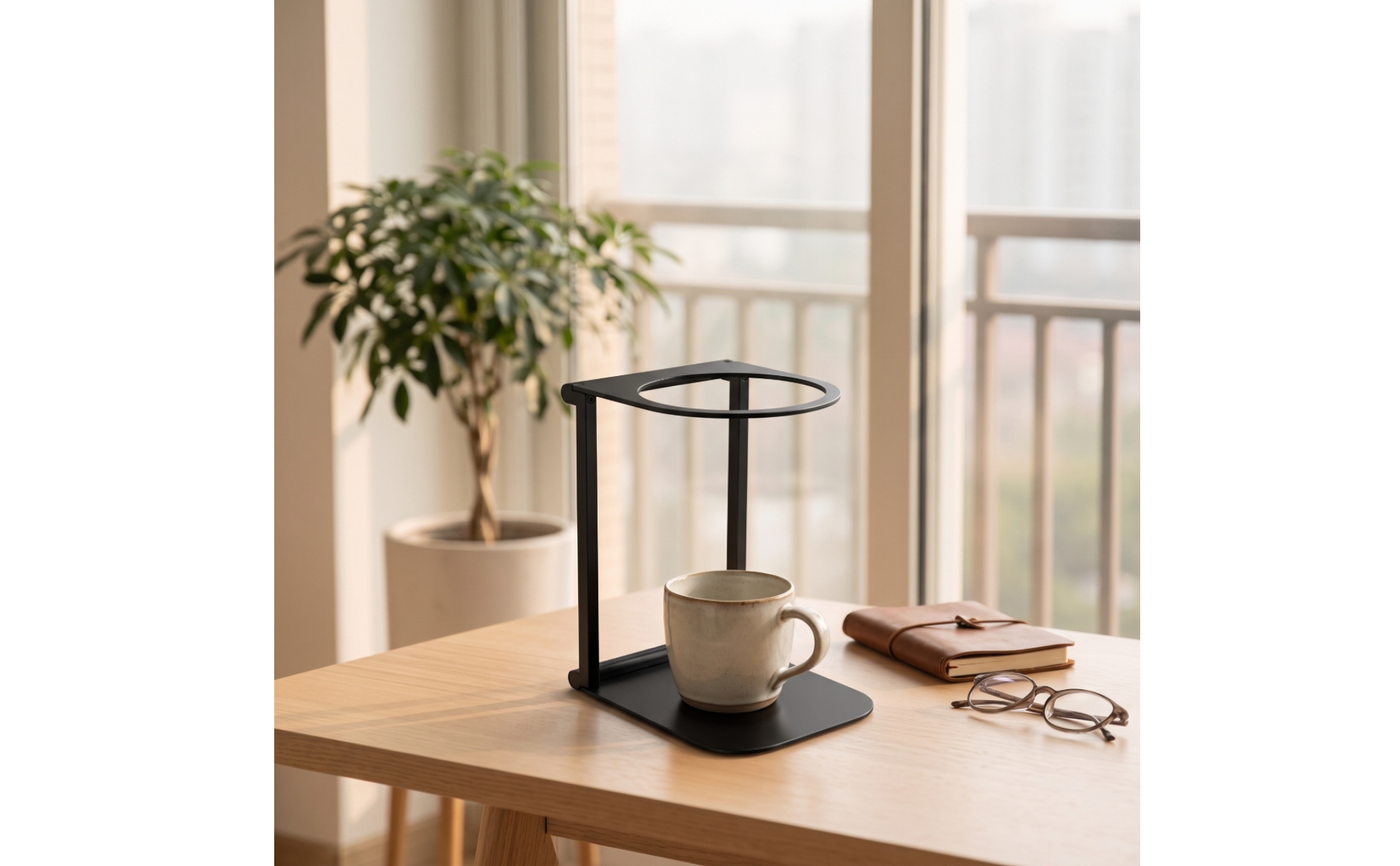 Coffee Dripper Stand Foldable Pour over Stand Portable for Camping, Campers