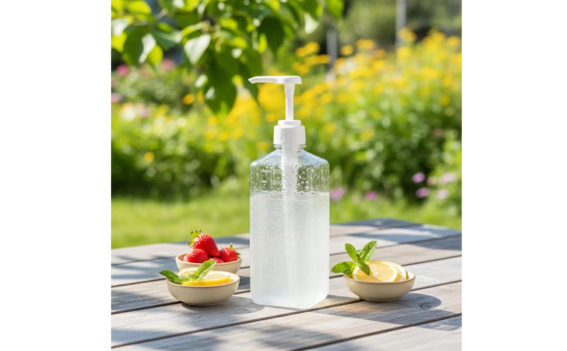 Syrup Dispenser with Pump Graduated Syrup Dispenser Clear for Bubble Tea Shop