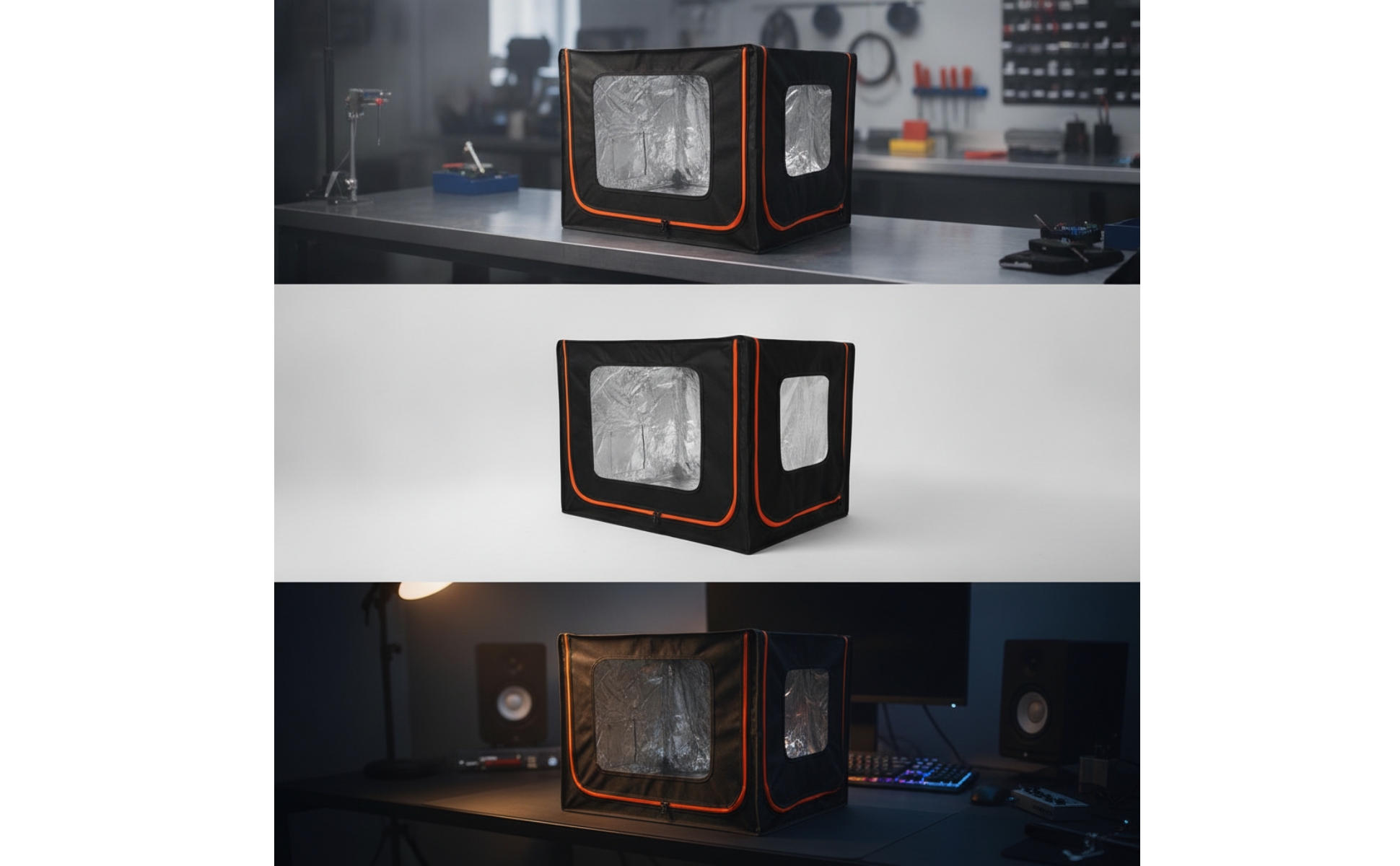 3D Printer Enclosure Insulated Printer Cover with Viewing Window Dustproof