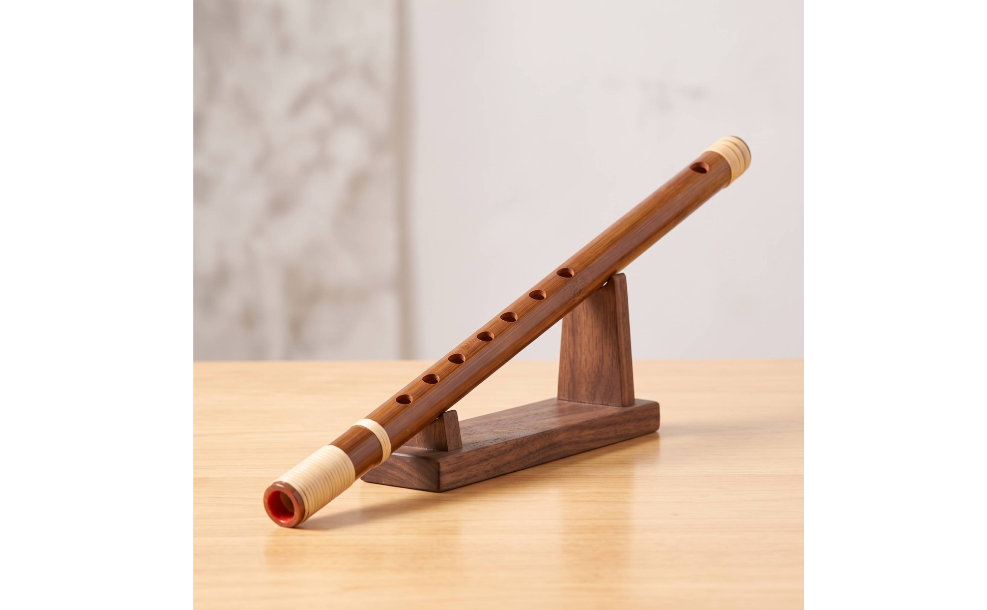 Japanese Shinobue Flute Traditional Shinobue Flute Polished for Music Practice