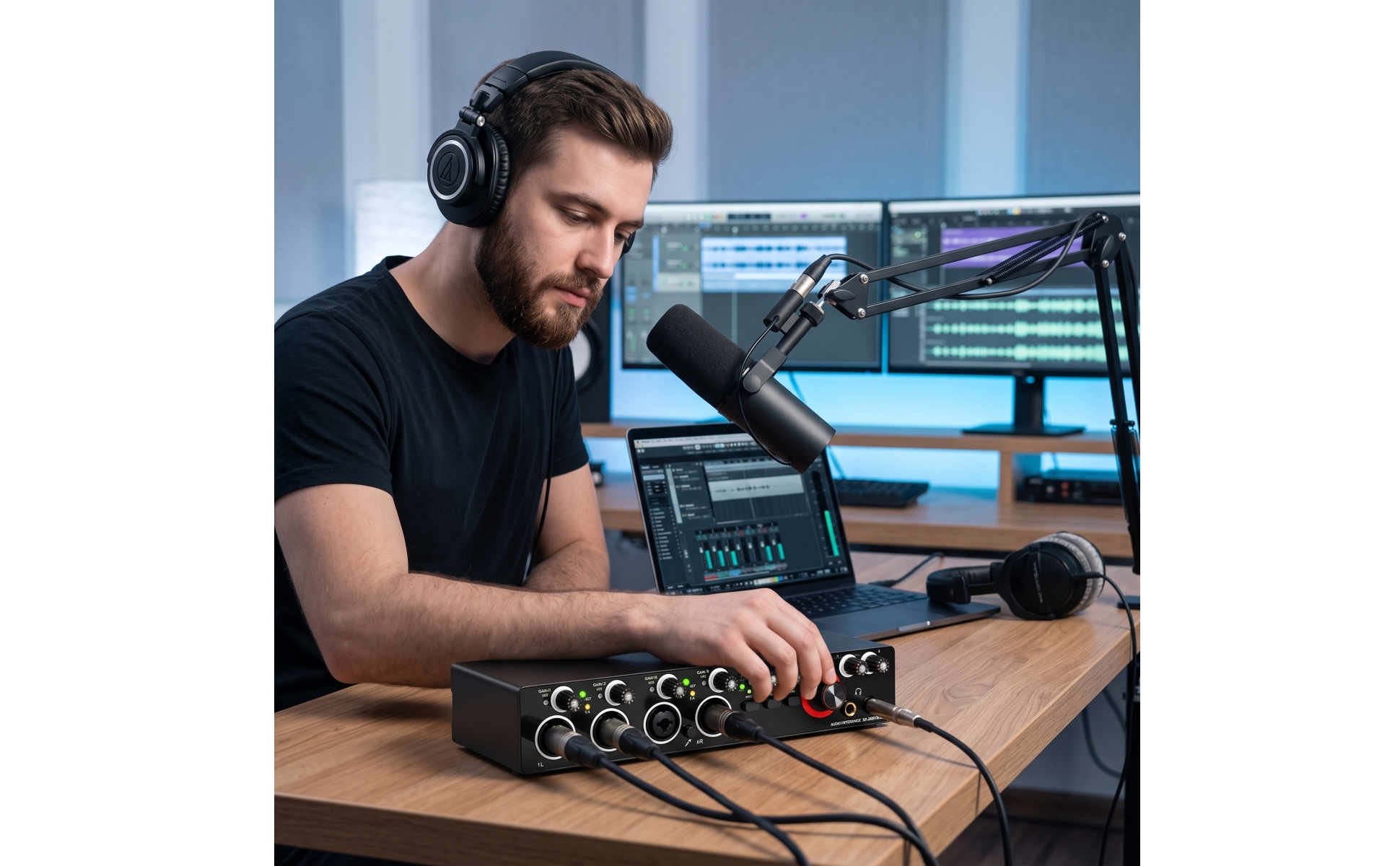 USB Audio Interface Driverdriverless 4-Channel Audio Interface Zero Latency