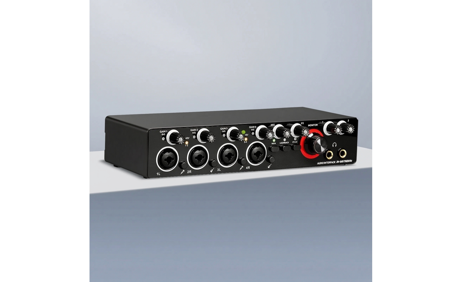 USB Audio Interface Driverdriverless 4-Channel Audio Interface Zero Latency