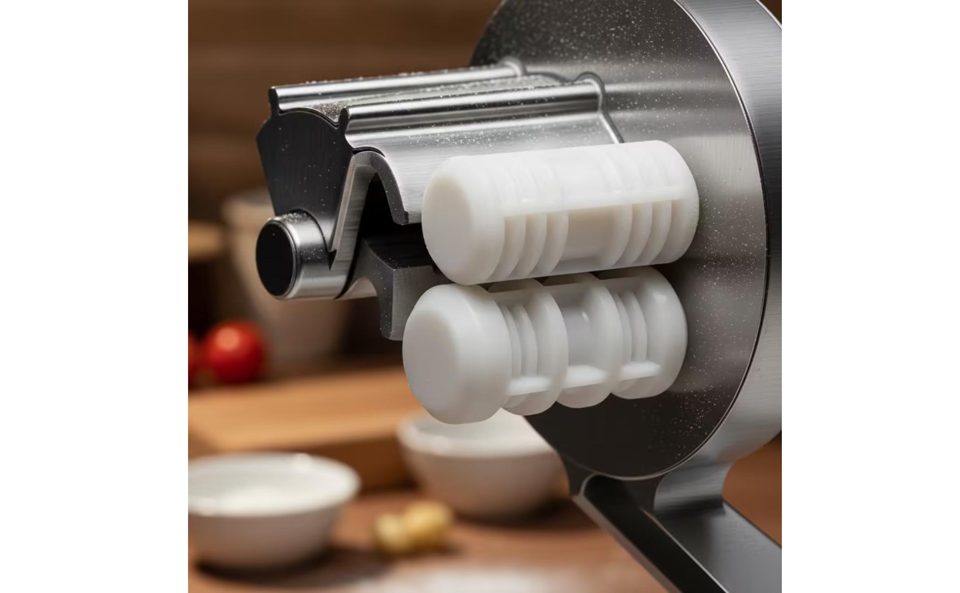 Hand-Crank Pasta Maker Tabletop Manual Pasta Machine Food-Grade for Home Cooks