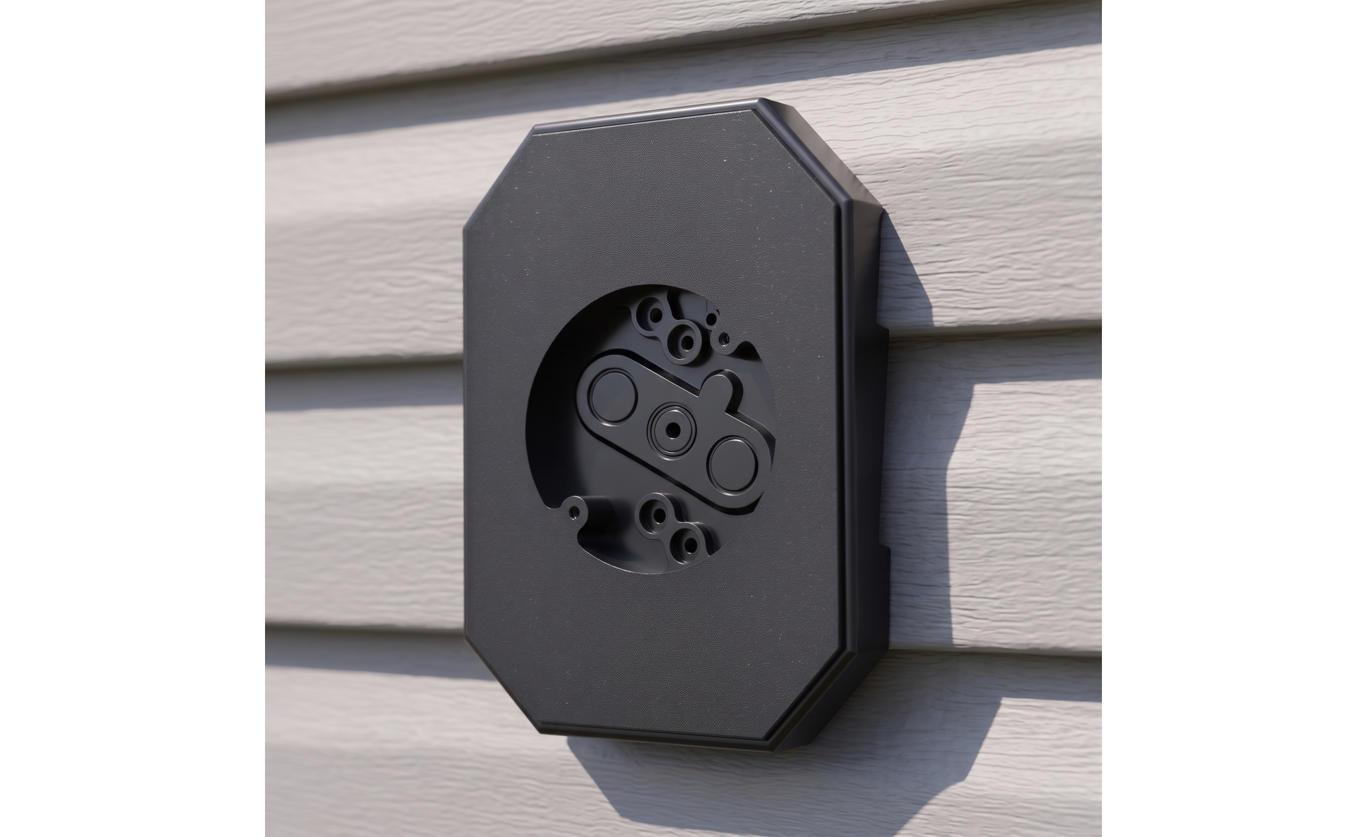 Light Mounting Block with Electrical Box Integrated Outdoor Light Mounting Block