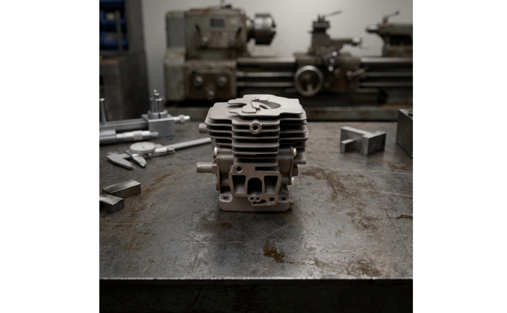 Cylinder Kit with Piston Replacement Cylinder Assembly with Piston Band Metal