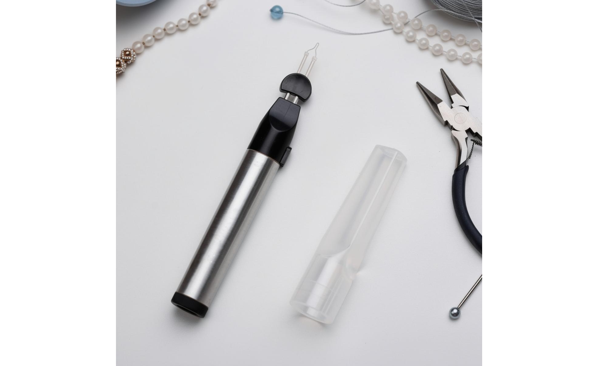 Thread Burner Pen Precision for Bead Stringing, Handcrafts, Jewelry Makers