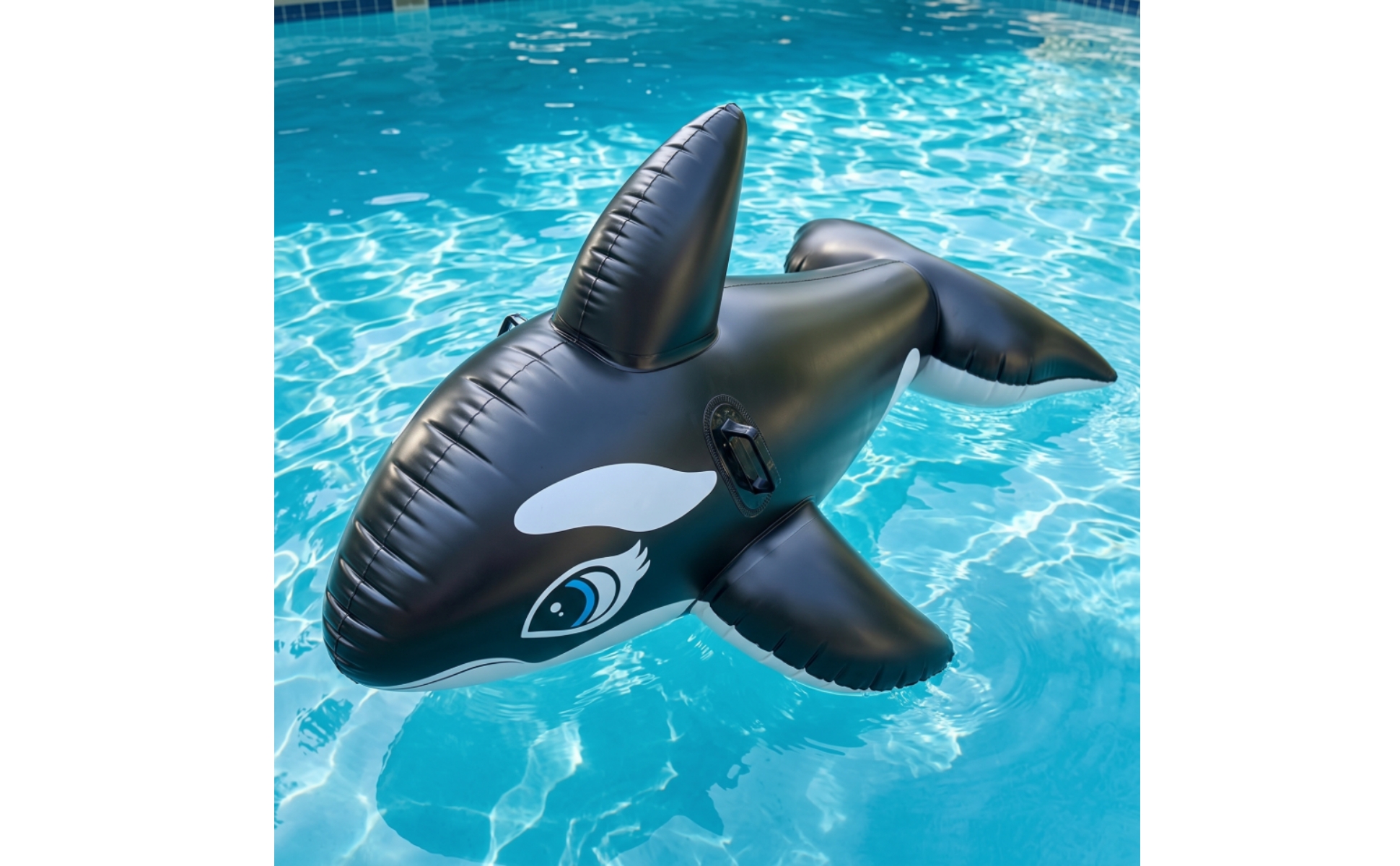 Killer Whale Sit-on Ride-on Inflate Predator Marine Creature Ride-on Giant