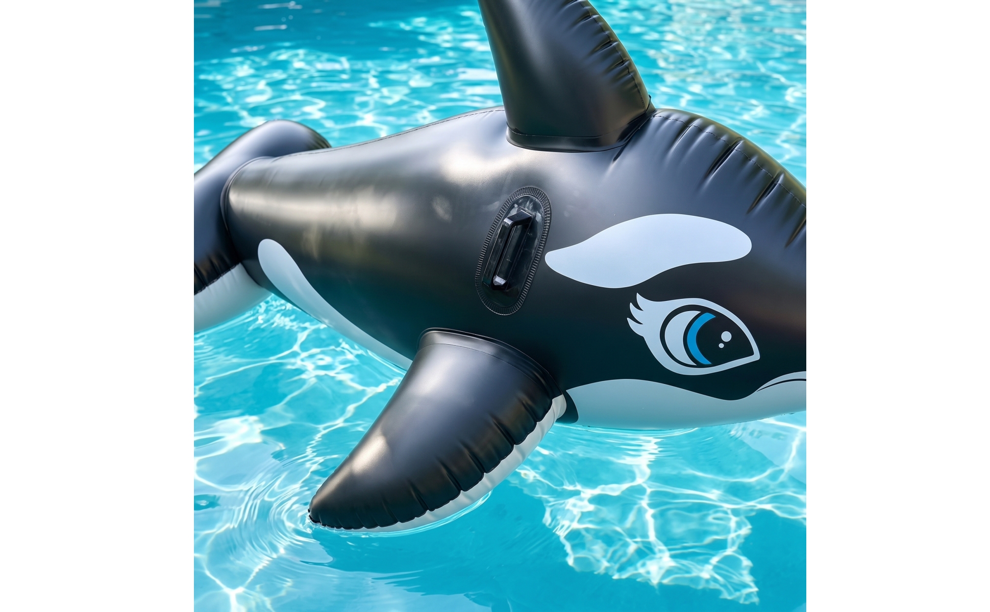 Killer Whale Sit-on Ride-on Inflate Predator Marine Creature Ride-on Giant