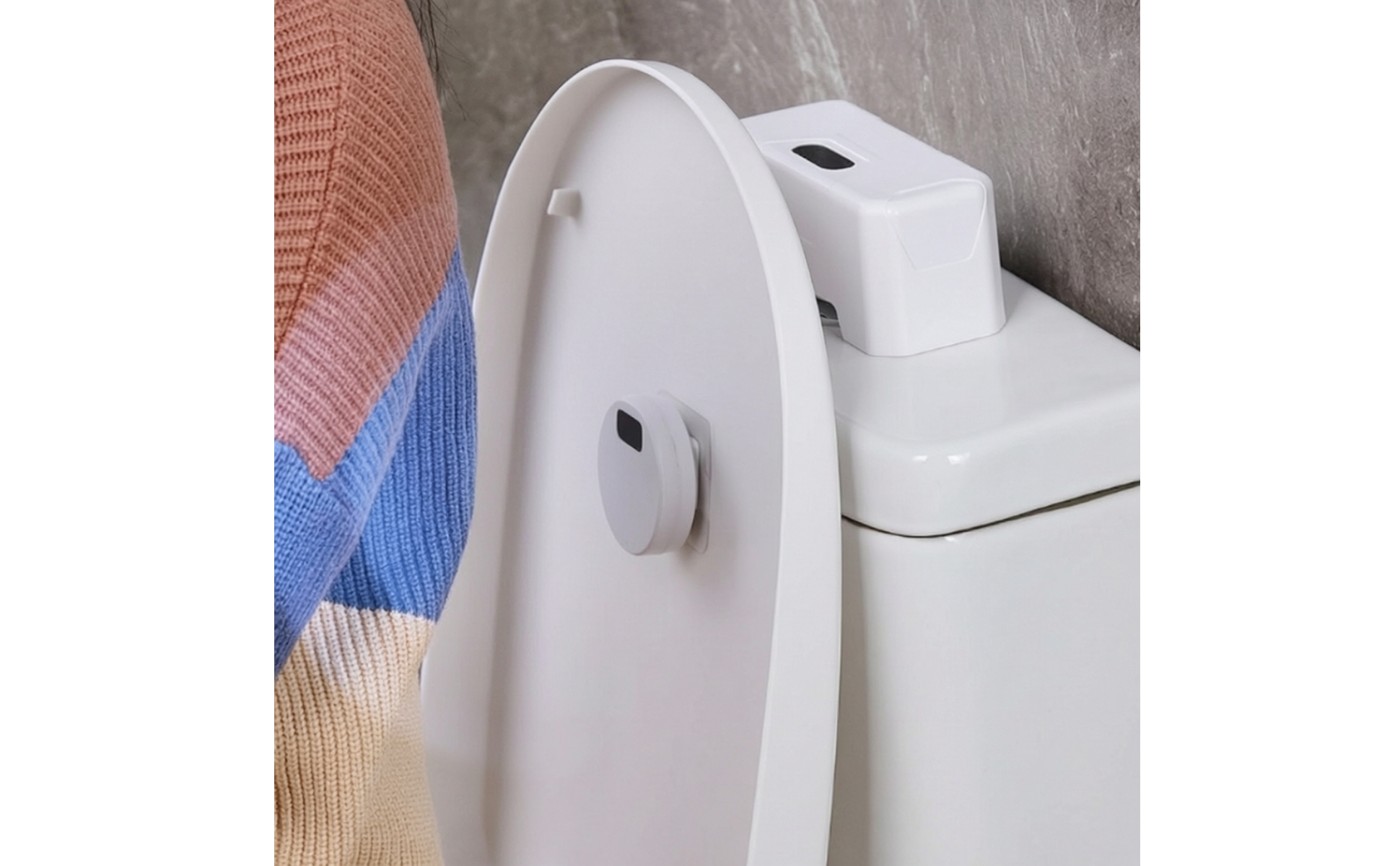 Infrared Sensor Toilet Flusher Handsautomatic Touchless Toilet Flusher Smart