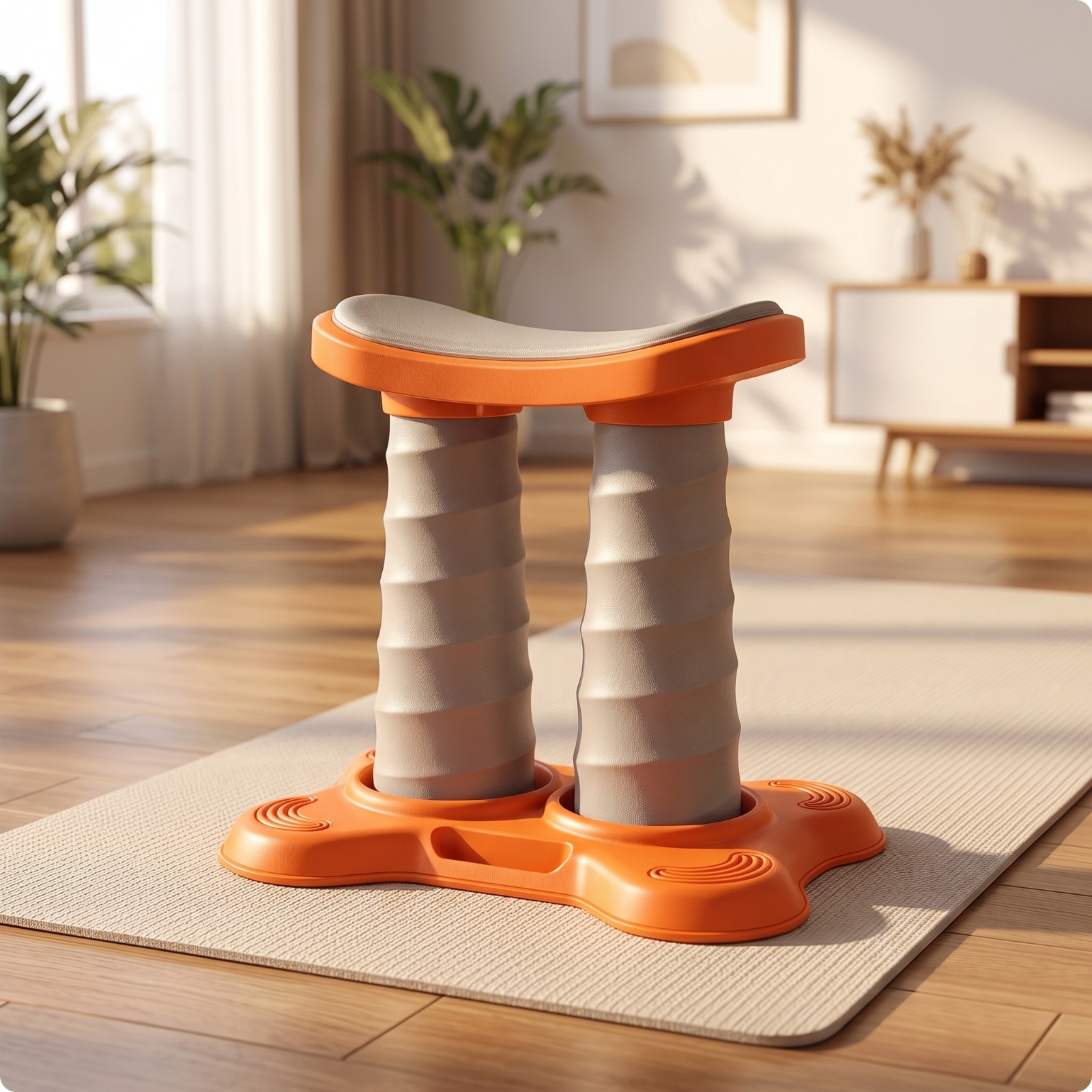 Press-up Assistant with Spring Support Padded Pushup Push-up Stand Stable