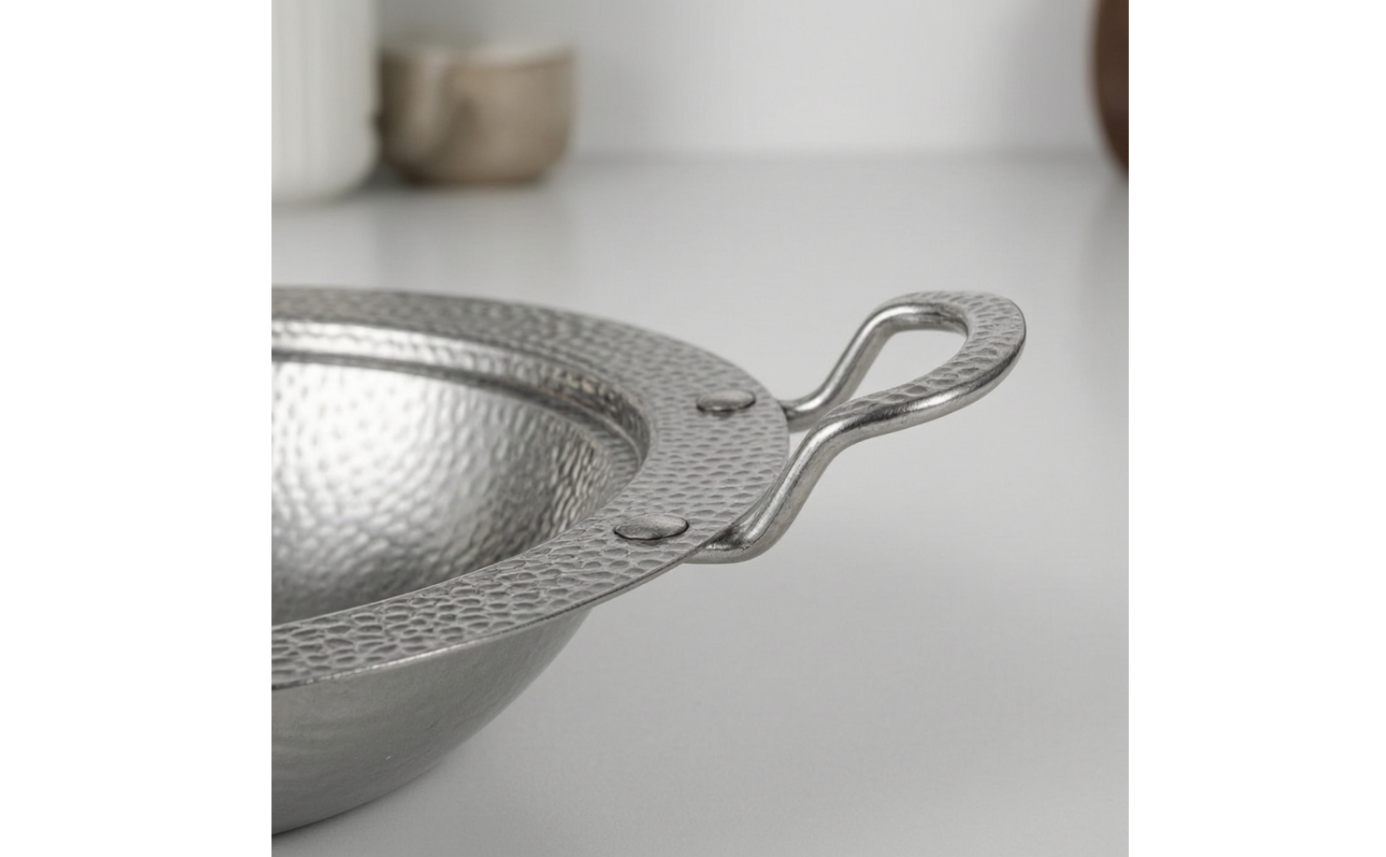 Hot-Pot-Topf Gehämmert Shabu-Shabu-Topf Edelstahl für Esstisch, Küche, Familien