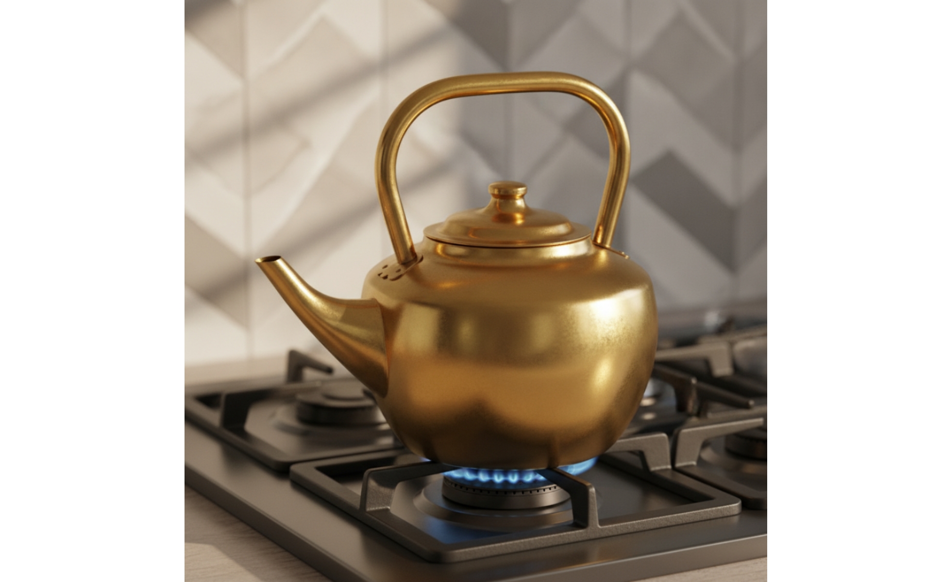 Tea Kettle Polished Stovetop Kettle Classic for Kitchen