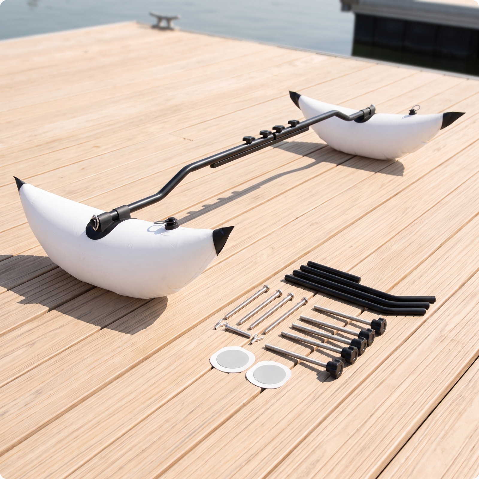 Kayak Buoyancy Stabilizer Kit Removable Inflatable Stabilizer Kit Lightweight