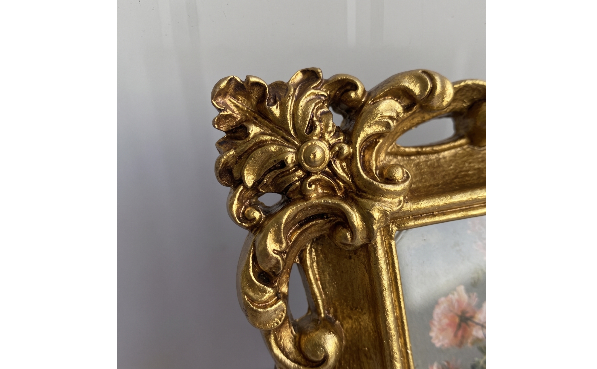 Ornate Picture Frame Antique-Style Vintage Picture Frame Mini