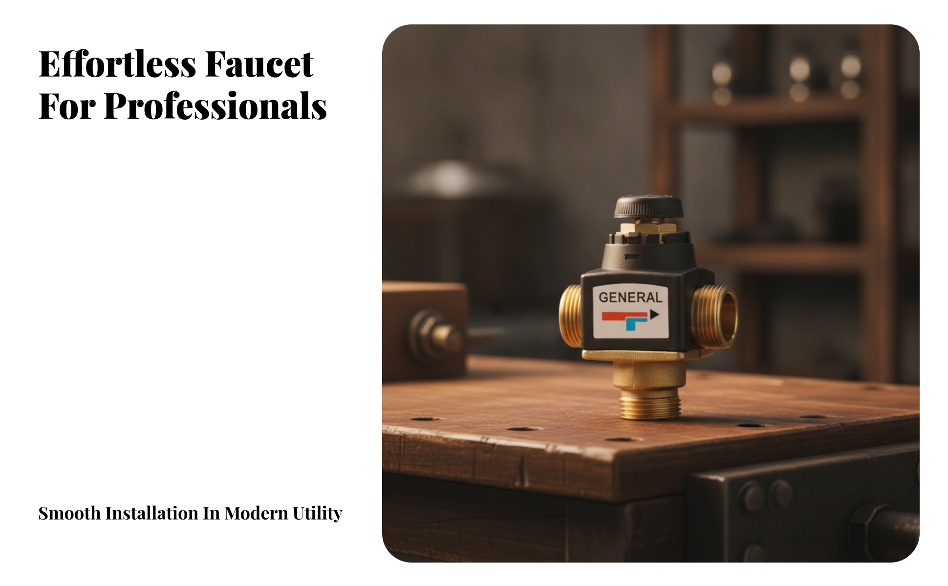 Thermostatic Mixing Valve Anti-Scald Thermostatic Valve with Guard Cover