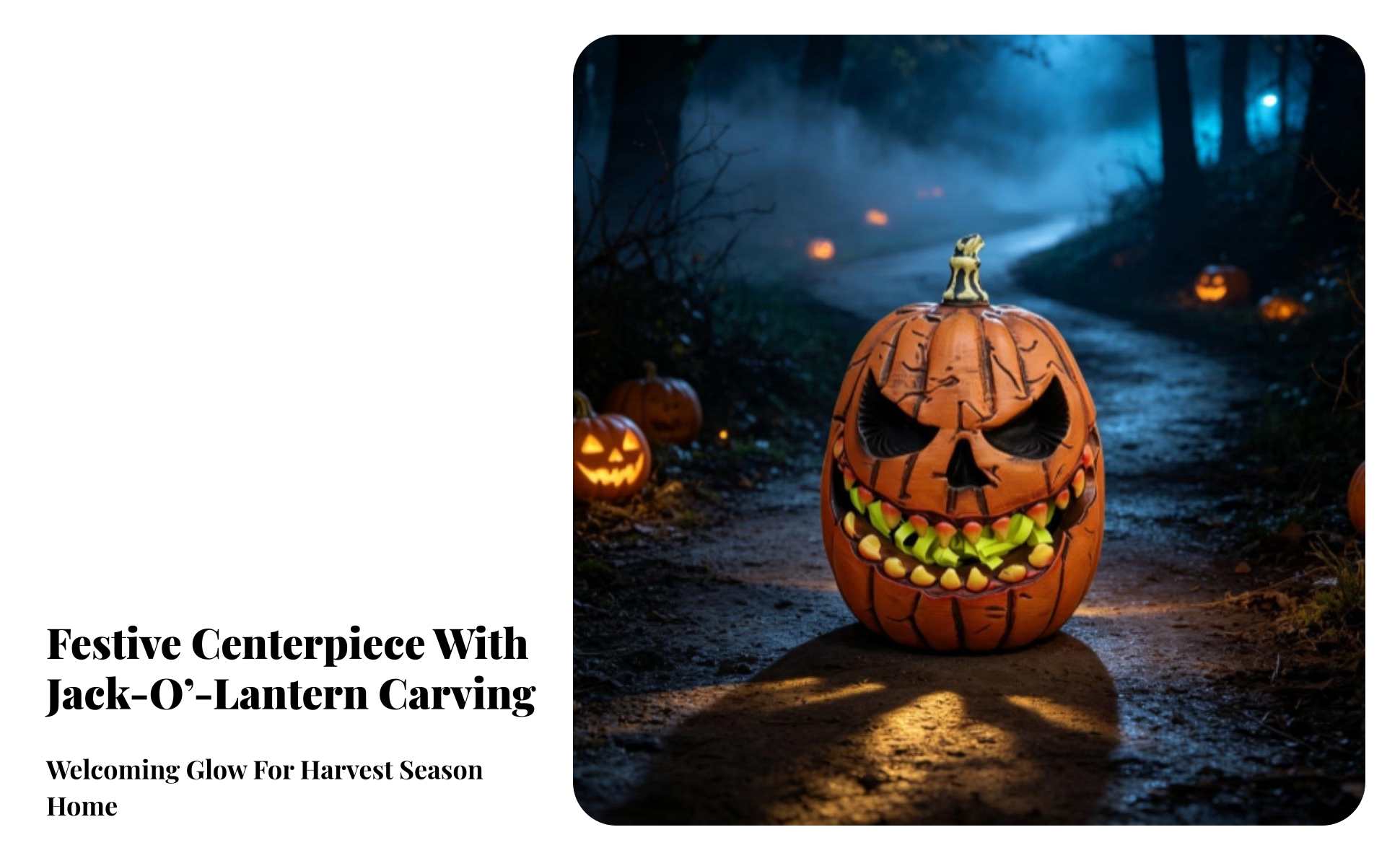 Pumpkin Animatronic with Skull Face Animated Lift-up Pumpkin Ornament Tabletop