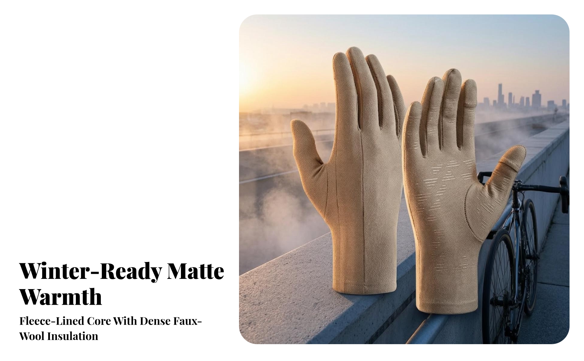 Flip-Finger Gloves Flip-Back Gloves Stretchy for Outdoor Sports