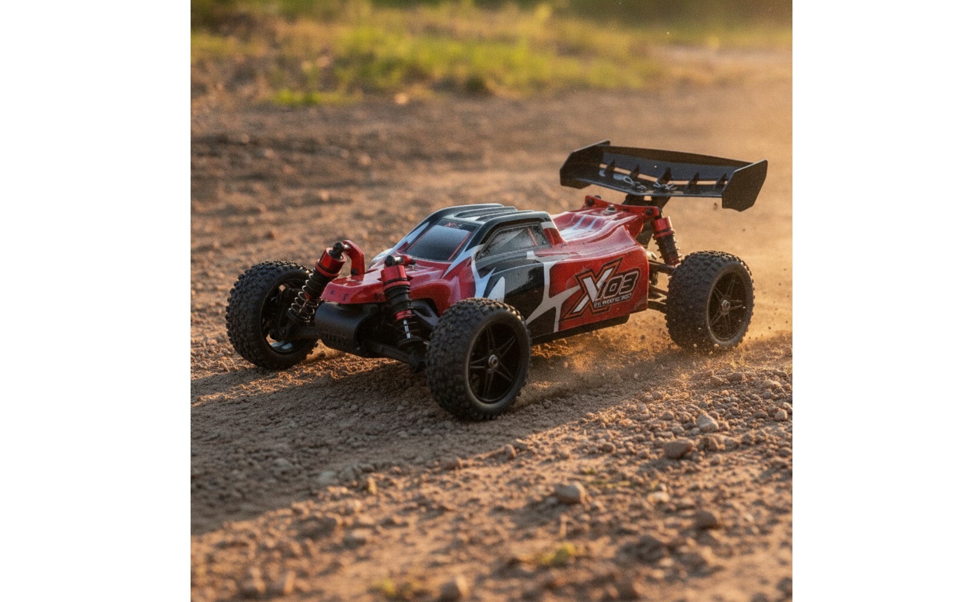 RC Car Chassis with Tires 4WD RC Racing Chassis All-Terrain for Hobbyists