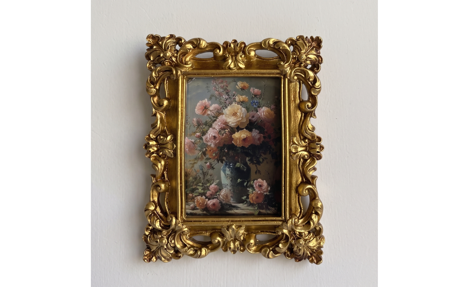 Ornate Picture Frame Antique-Style Vintage Picture Frame Mini