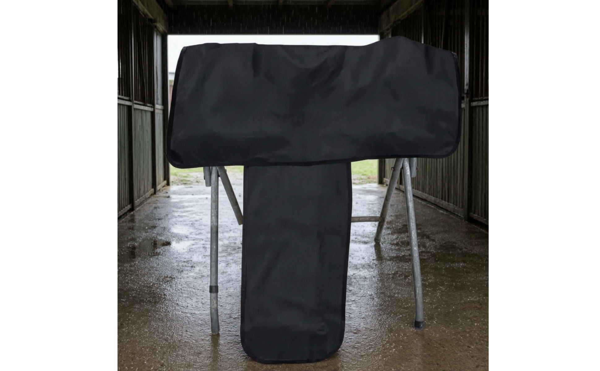 Western Saddle Cover Safeguarding Western Horse Saddle Cover Waterproof for Barn