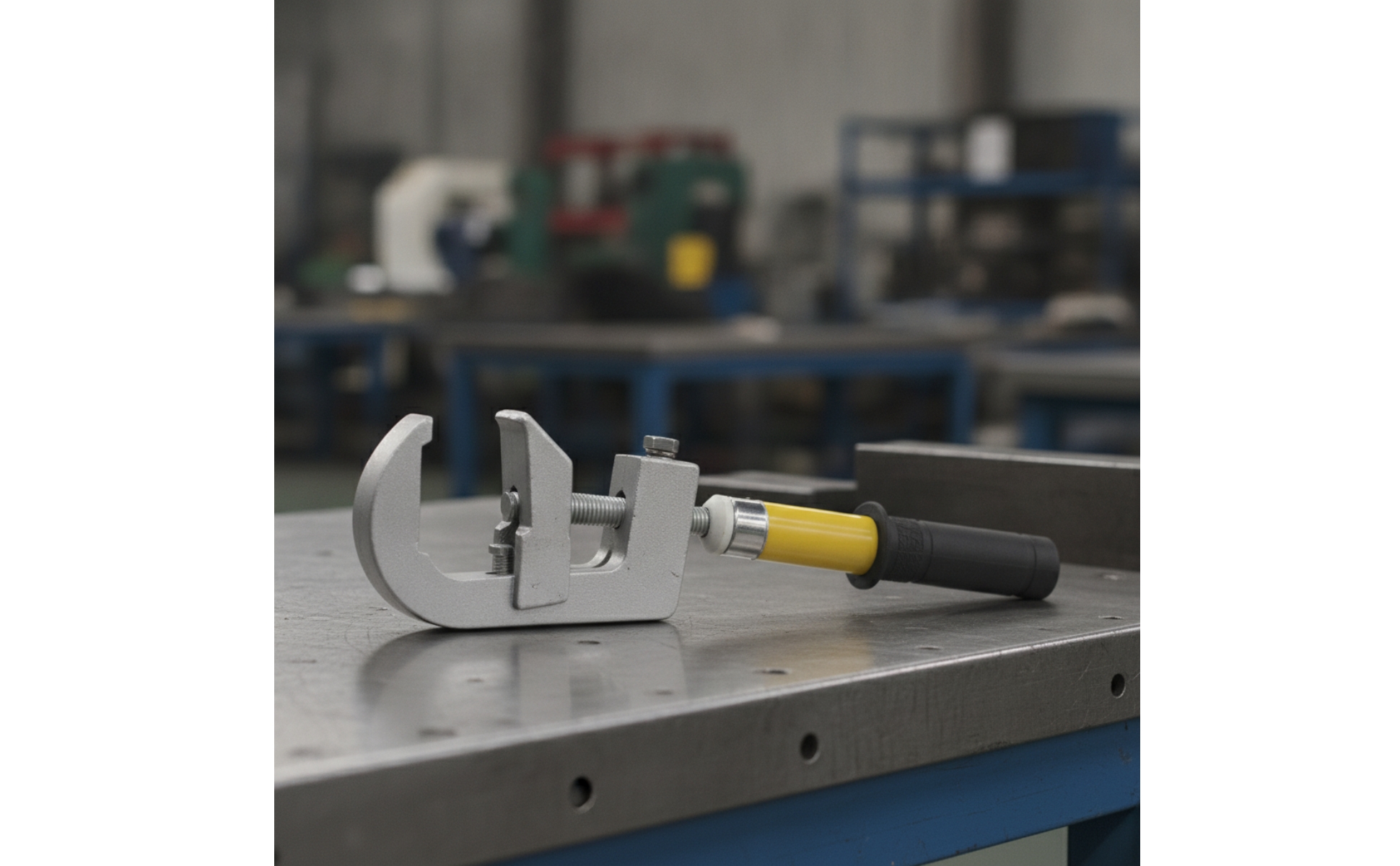 Rail Grounding Clamp Adjustable for Railway Technicians, Utility Workers