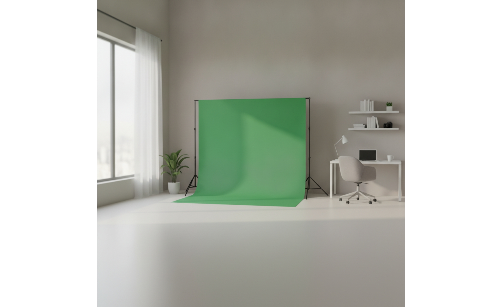 Backdrop Cloth Green Background Cloth Chromakey for Photographers, Videographers